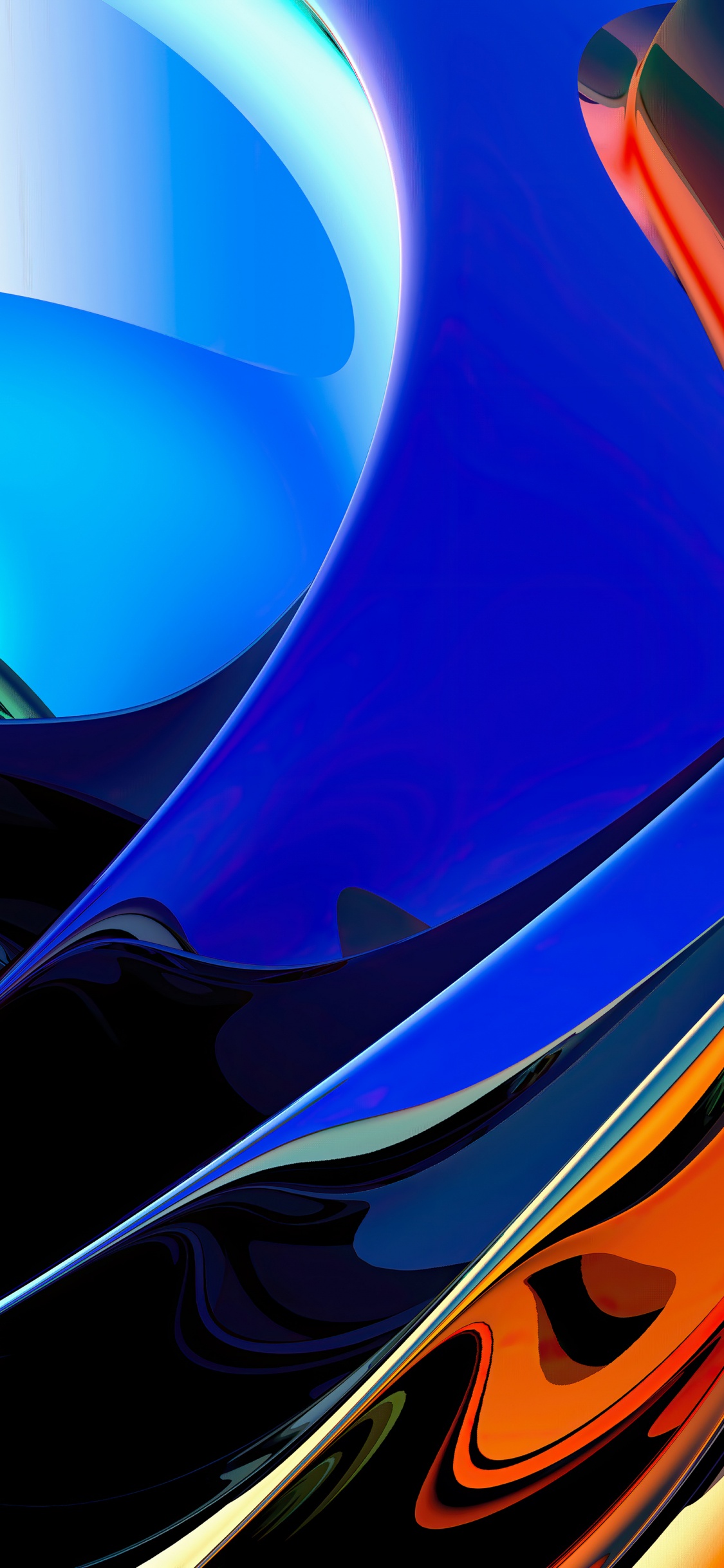 Обои графический дизайн, синий, капюшон, пурпур, автомобильное освещение в разрешении 1125x2436