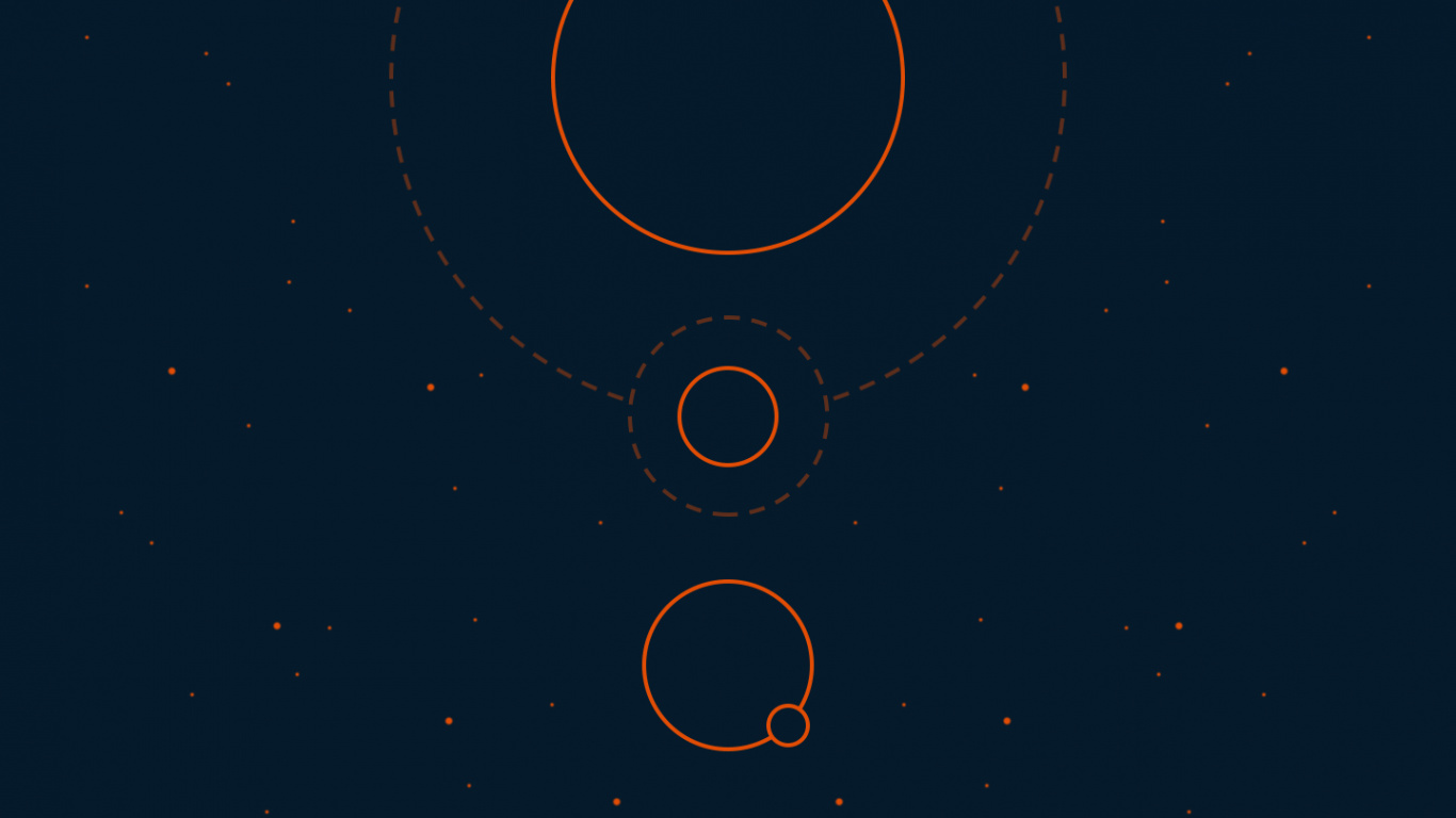 Обои атмосфера, мир, круг, астрономический объект, узор в разрешении 1366x768