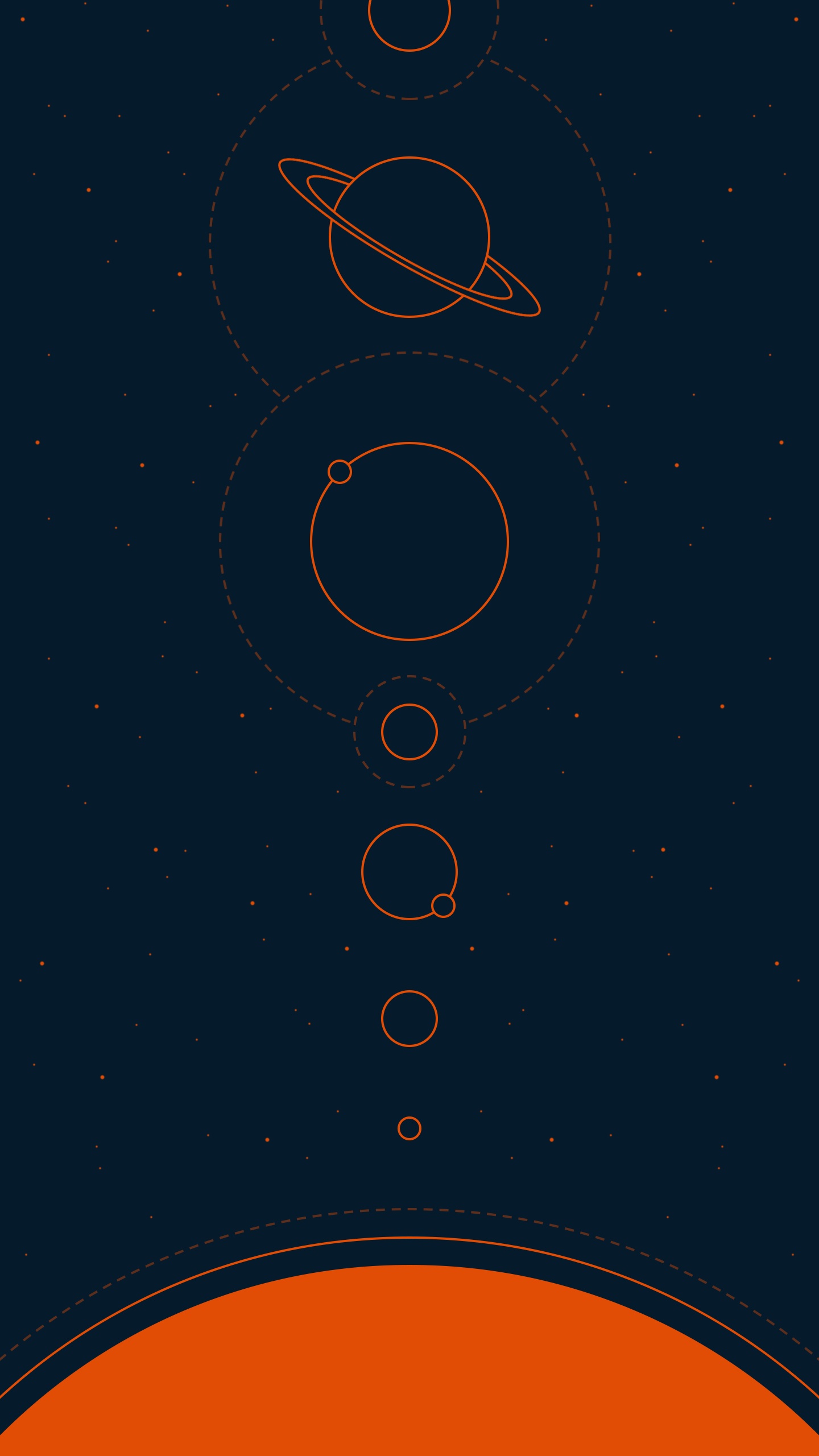 Обои атмосфера, мир, круг, астрономический объект, узор в разрешении 1440x2560