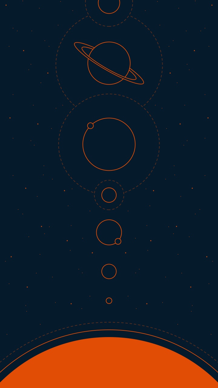 Обои атмосфера, мир, круг, астрономический объект, узор в разрешении 720x1280