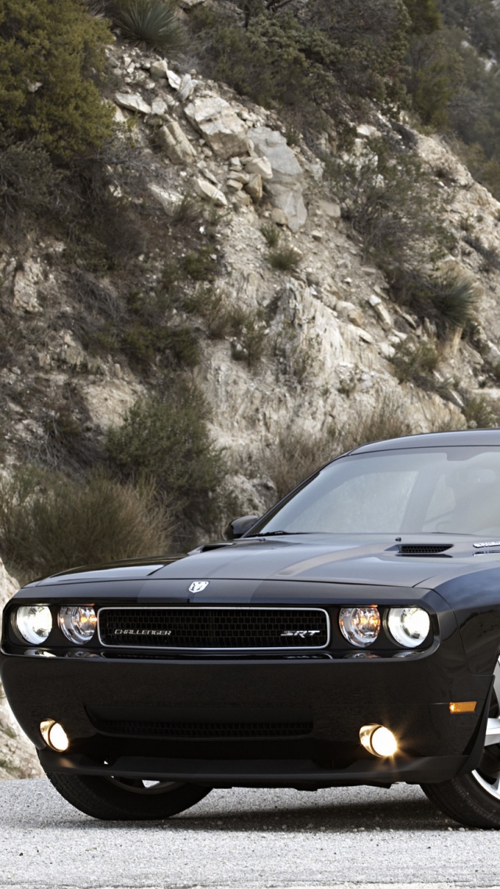 Обои dodge, авто, мускул кар, Додж Челленджер, мощные машины в разрешении 720x1280