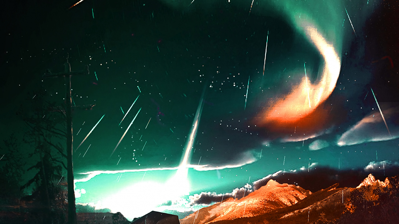 Обои атмосфера, свет, мир, природа, астрономический объект в разрешении 1280x720