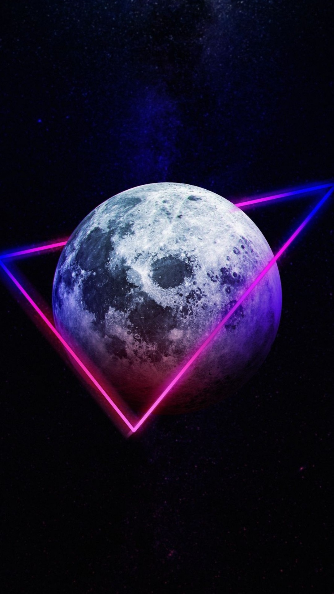 Обои атмосфера, мир, астрономический объект, туманность, Галактика в разрешении 1080x1920