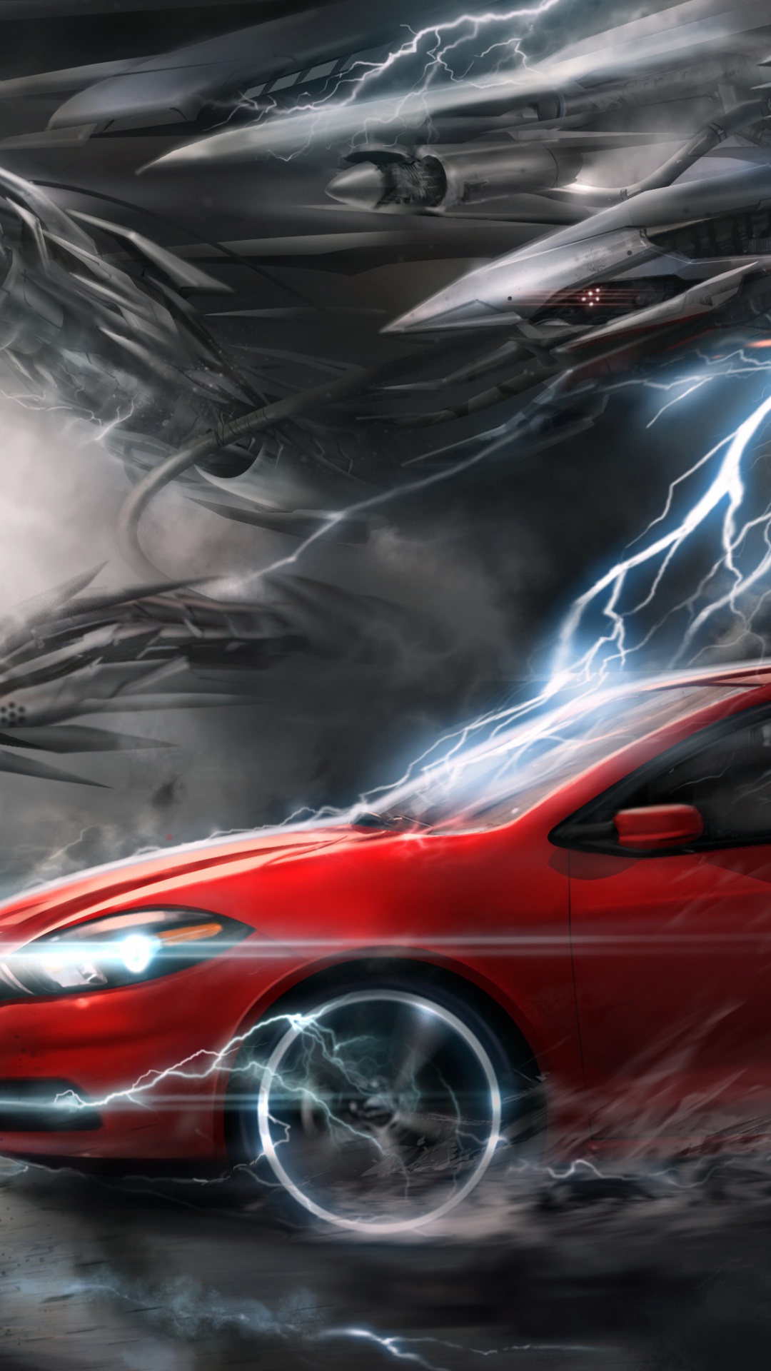 Обои авто, Додж Дарт, городской автомобиль, семейный автомобиль, Додж Челленджер в разрешении 1080x1920