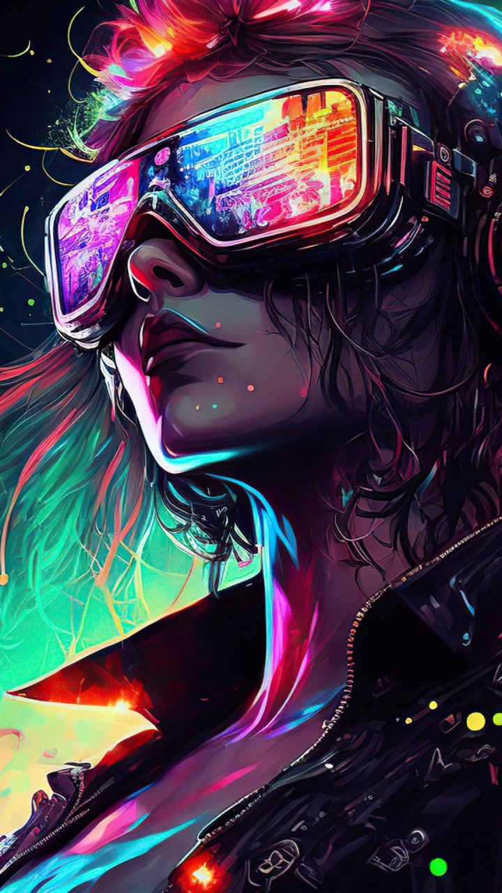 Обои проектор, андроид, видеопроектор, свет, пурпур в разрешении 720x1280