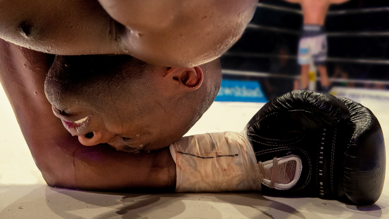 Обои физическая подготовка, мышца, агрессия, бокс, боксерская перчатка в разрешении 1366x768