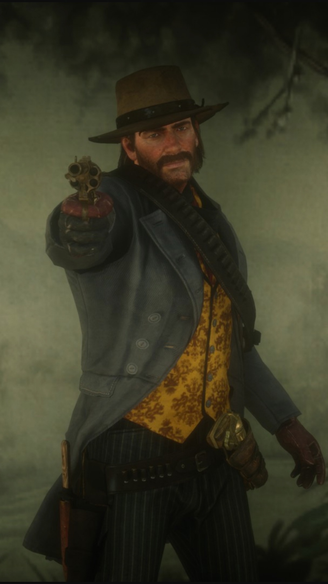 Обои red dead redemption 2, red dead redemption, Рокстар игры, окружающая среда, компьютерная игра в разрешении 1080x1920