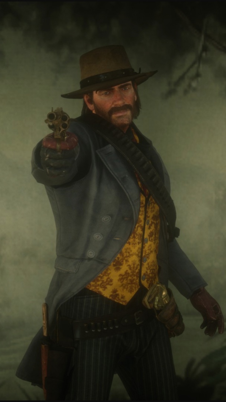 Обои red dead redemption 2, red dead redemption, Рокстар игры, окружающая среда, компьютерная игра в разрешении 720x1280