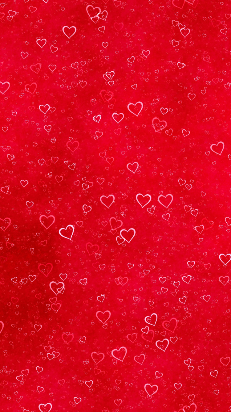 Обои сердце, телевидение, красный цвет, любовь, фильм в разрешении 750x1334