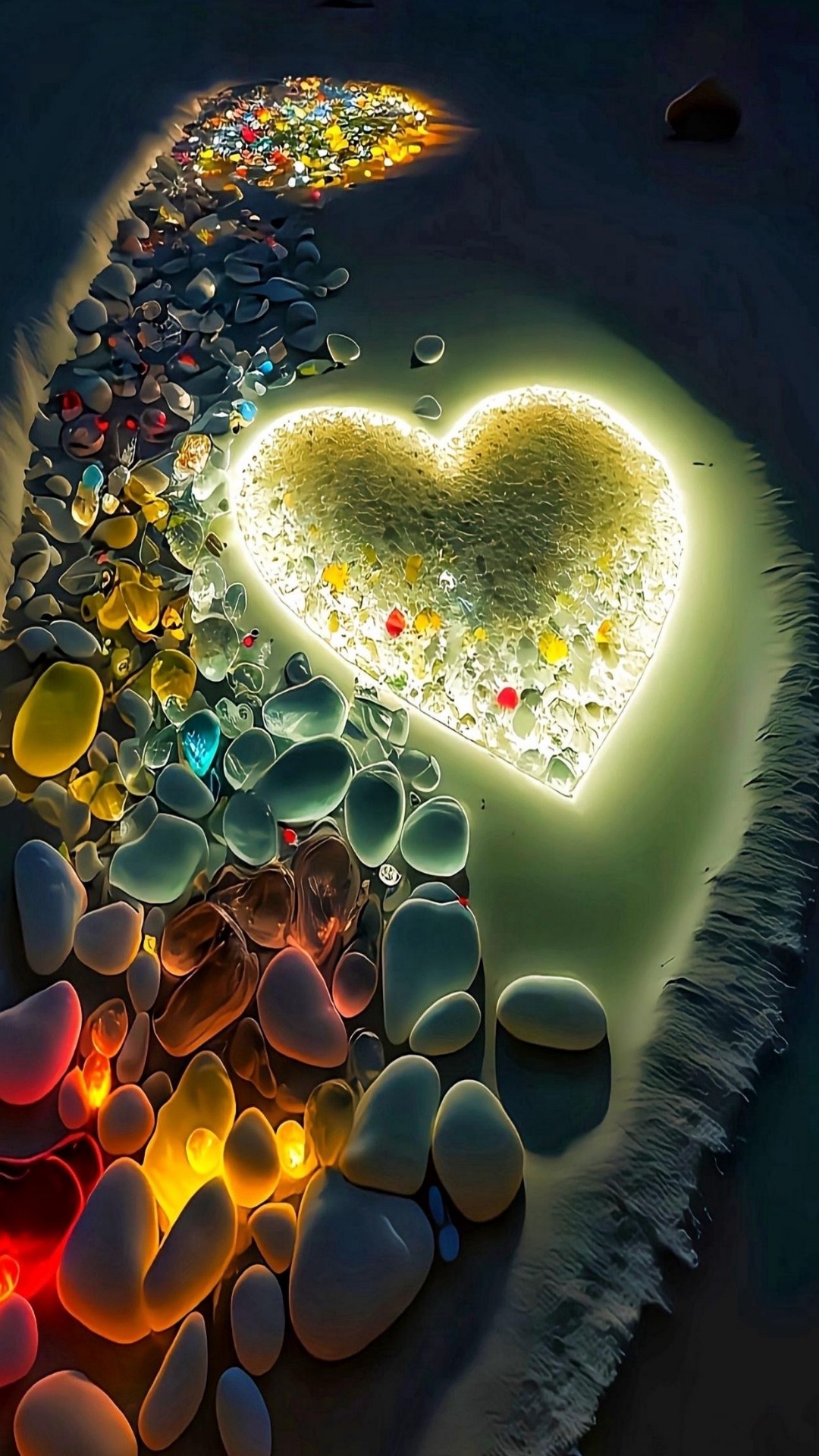 Обои вода, свет, жидкий, природа, арт в разрешении 1080x1920