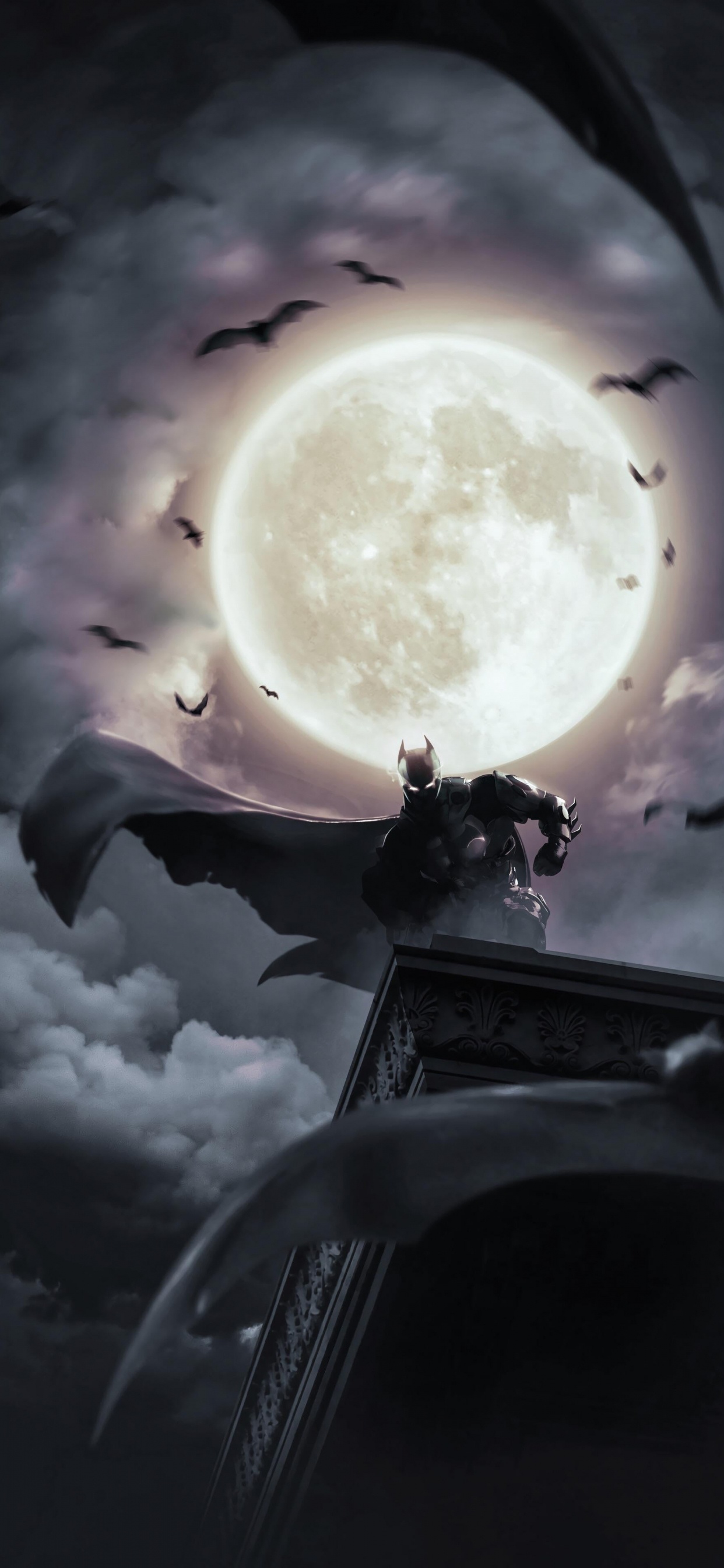 Обои Бэтмен, это не то, кем я являюсь внизу, но, Альфред Пенниуорт, женщина кошка, Андреа Бомонт в разрешении 1242x2688