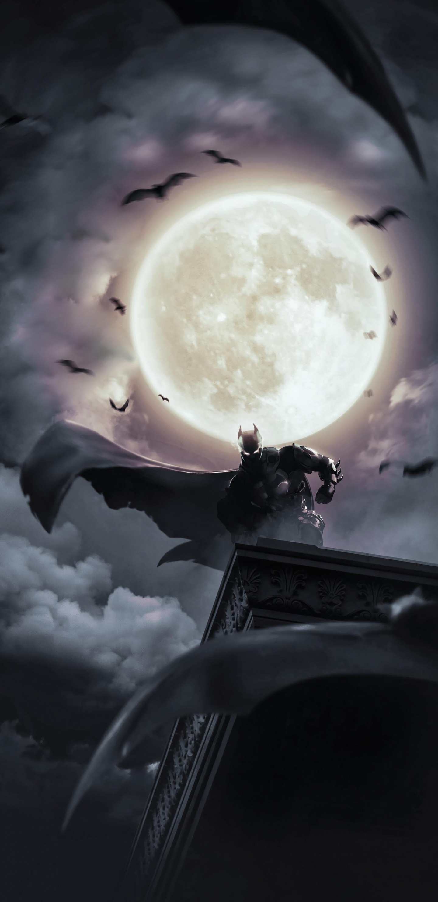 Обои Бэтмен, это не то, кем я являюсь внизу, но, Альфред Пенниуорт, женщина кошка, Андреа Бомонт в разрешении 1440x2960