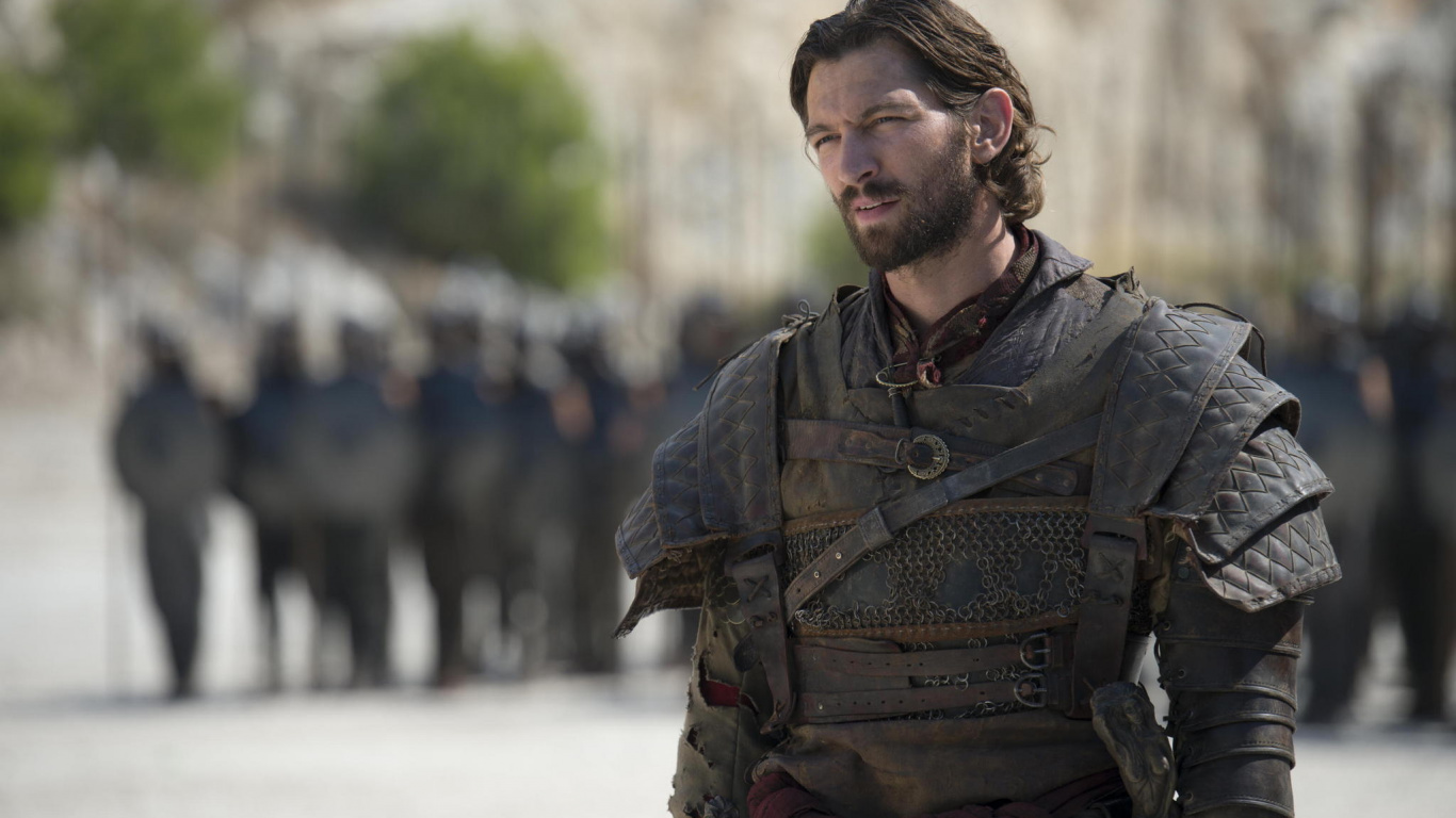 Обои Игра престолов, Даарио Нахарис, Мишель Хьюсман, дейенерис таргариен, Игра престолов - Сезон 4 в разрешении 1366x768