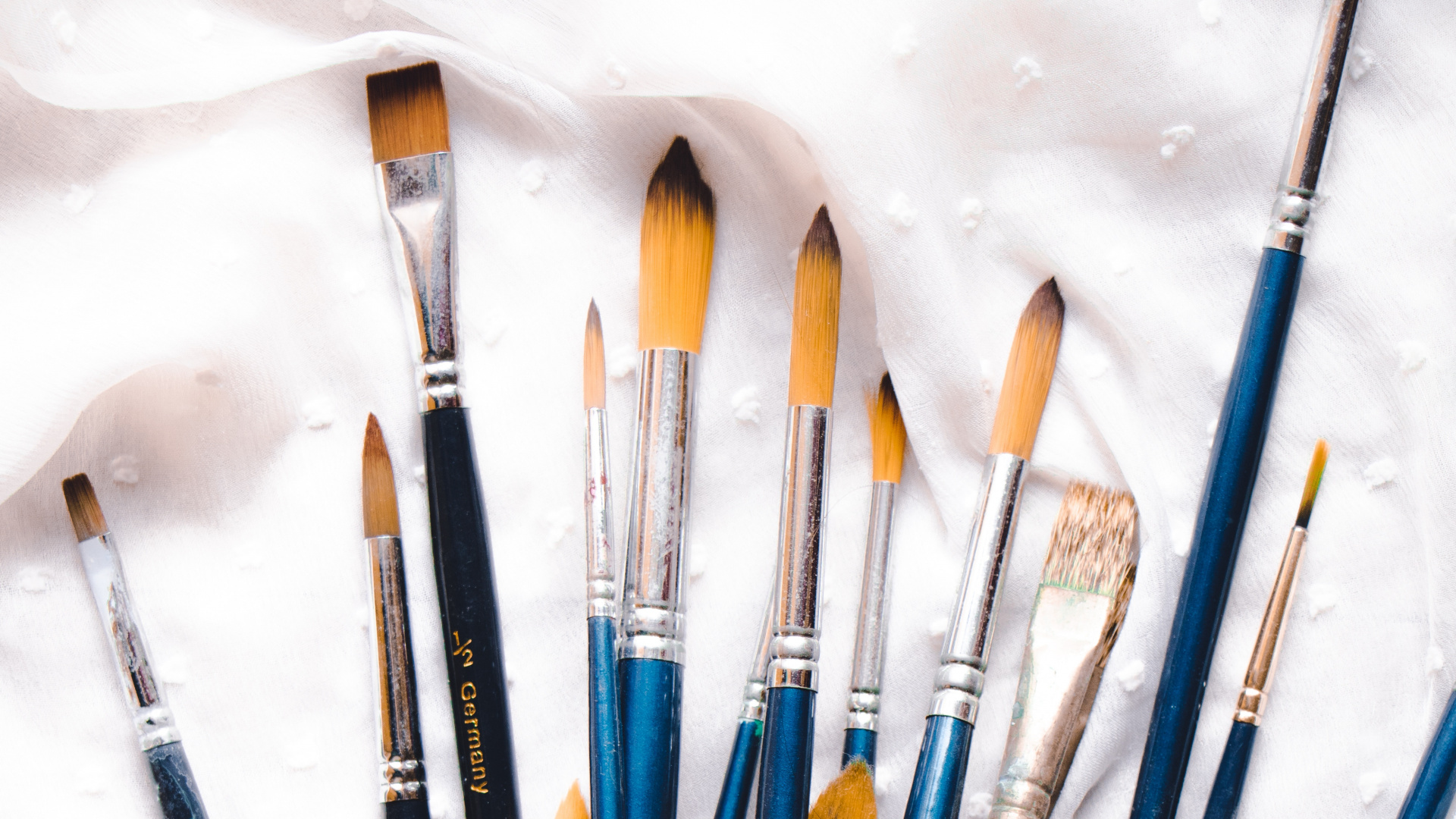 Обои акварельная живопись, кисть, арт, рисование, артист в разрешении 1920x1080