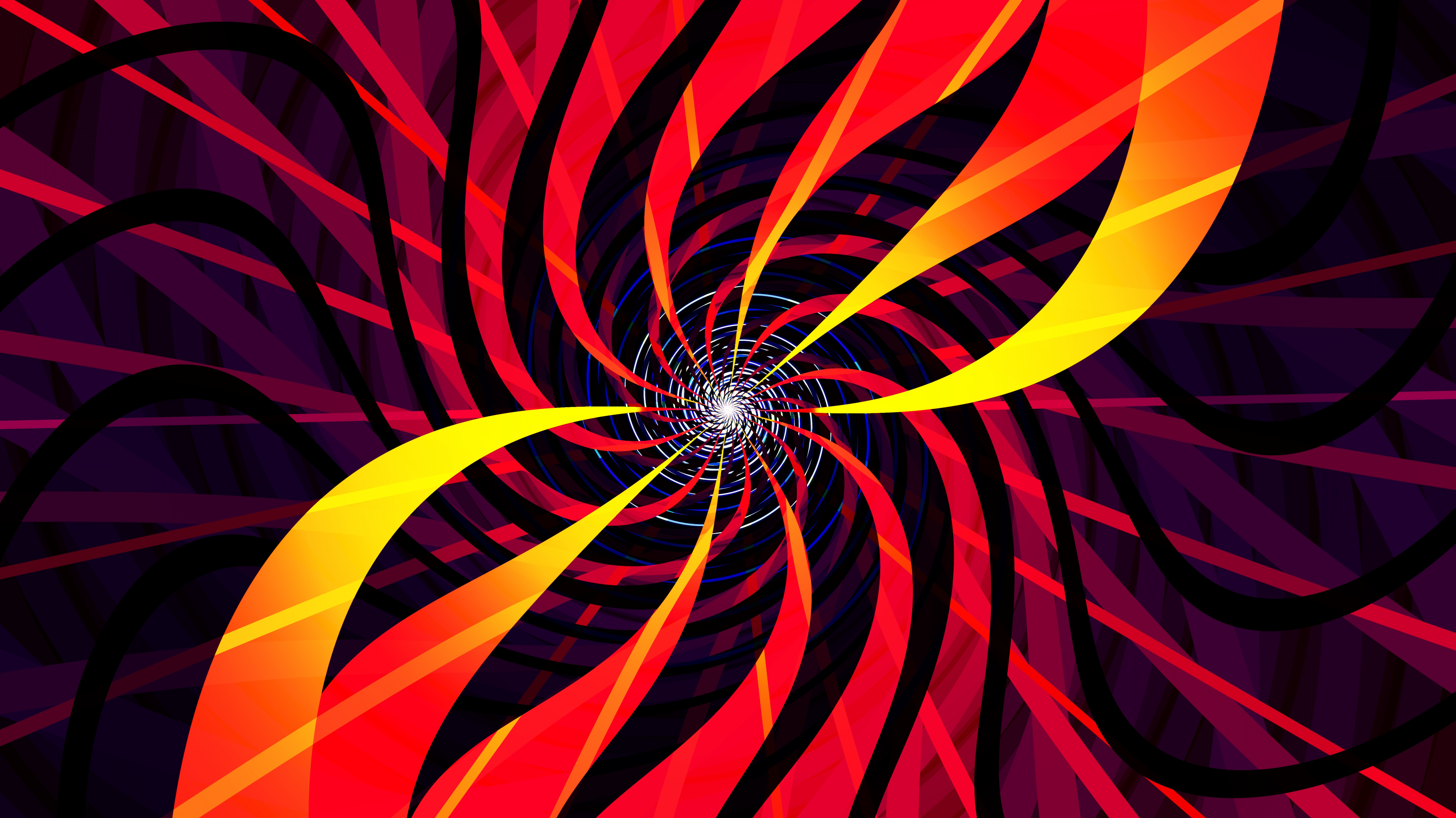 Обои фрактальное искусство, фрактал, абстракция, цифровое искусство, арт в разрешении 3840x2160