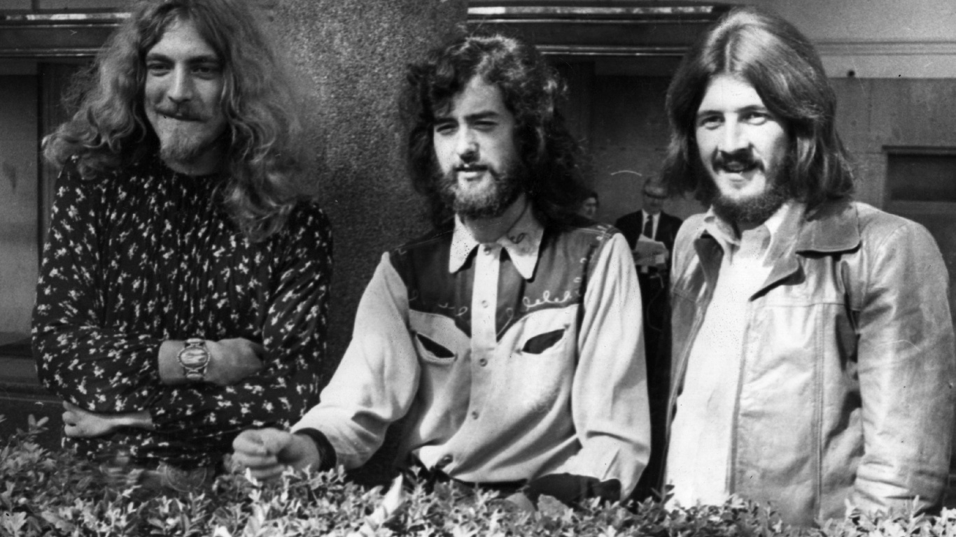 Обои Джимми Пейдж, лед Зеппелин, Сессии Би-би-си, Пейдж и Плант, лестница в небо в разрешении 1366x768