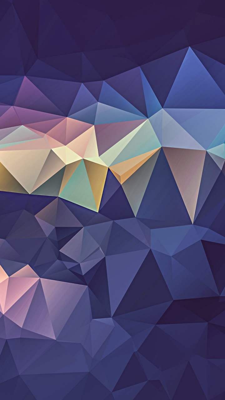 Обои треугольник, пурпур, узор, графика, пространство в разрешении 720x1280