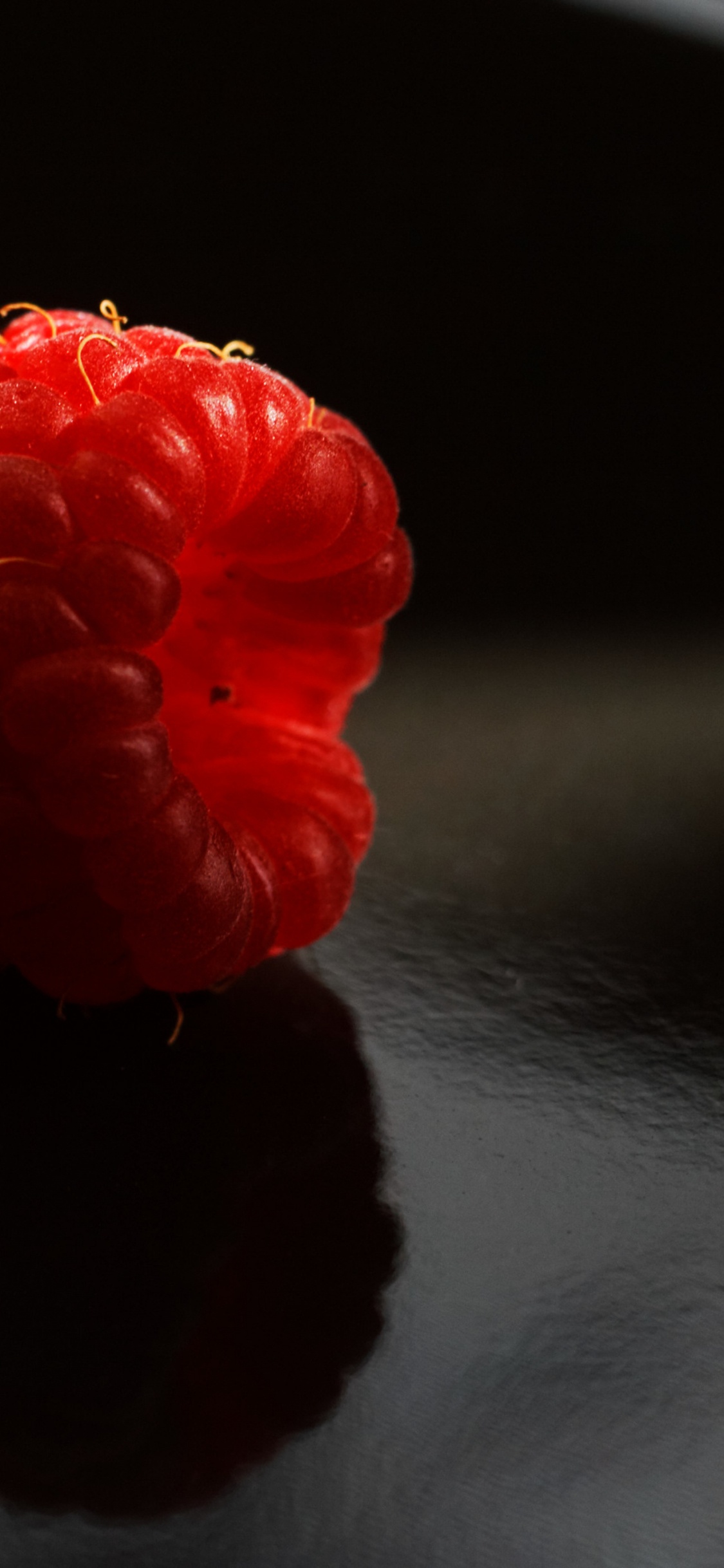 Обои смузи, Альпийская земляника, ягоды, красный цвет, Черника в разрешении 1125x2436