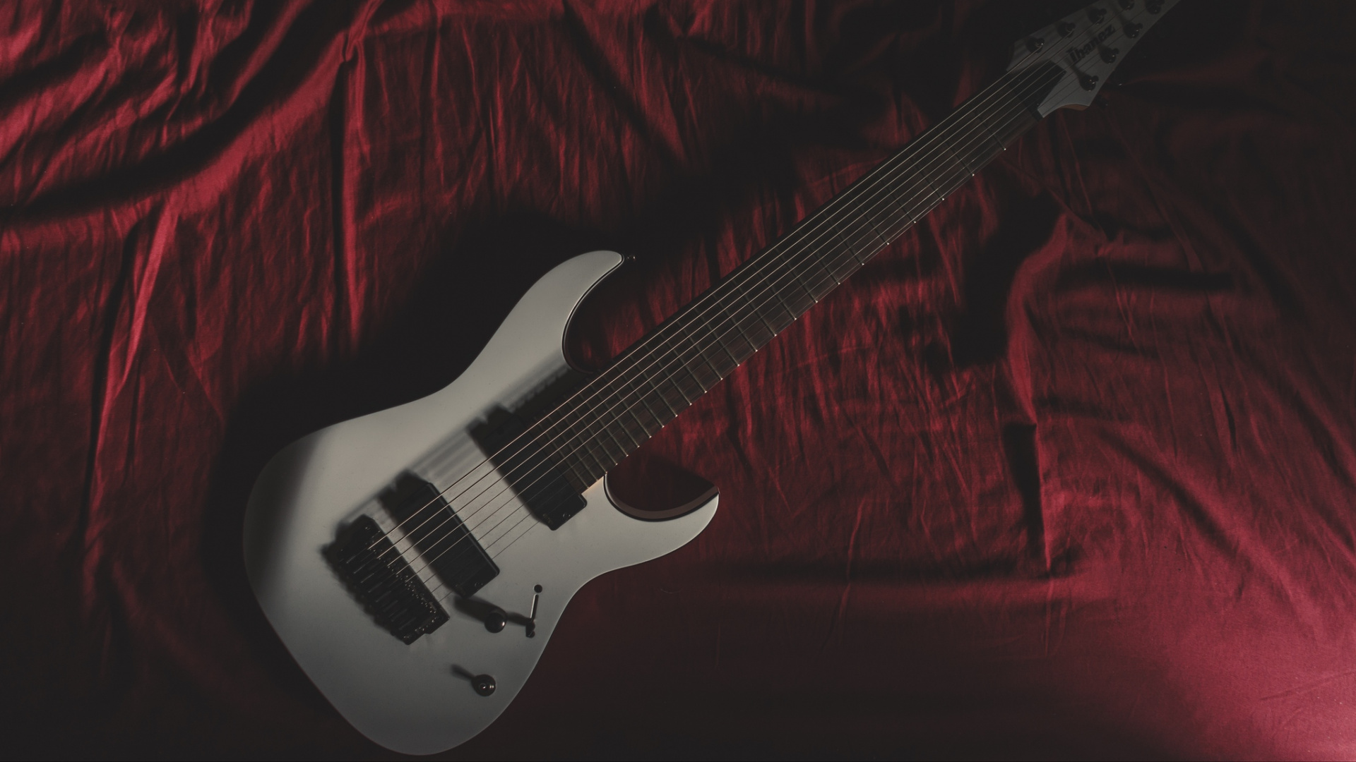 Обои гитара, электрогитара, акустическая гитара, струнный инструмент, музыкальный инструмент в разрешении 1920x1080