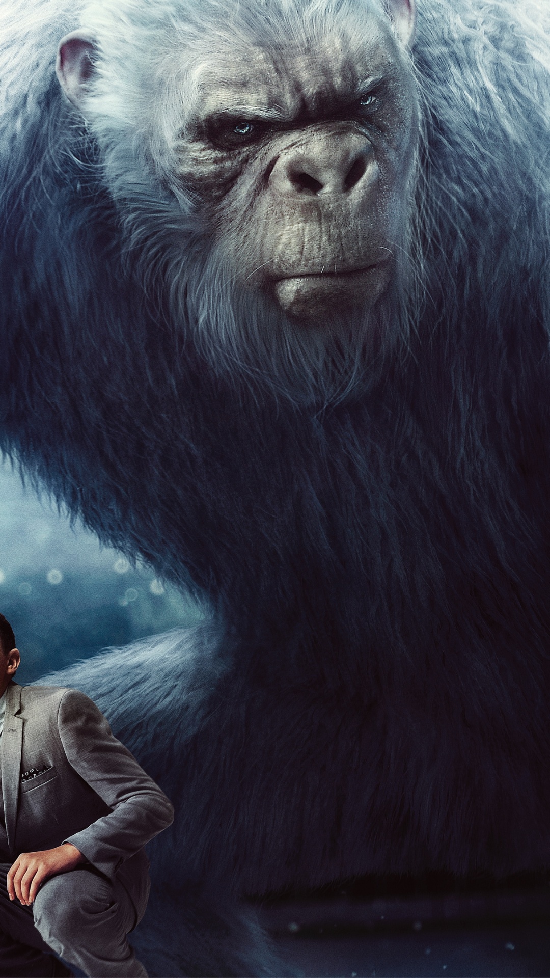 Обои гусиная кожа, примас, телевидение, мурашки снежный, темнота в разрешении 1080x1920