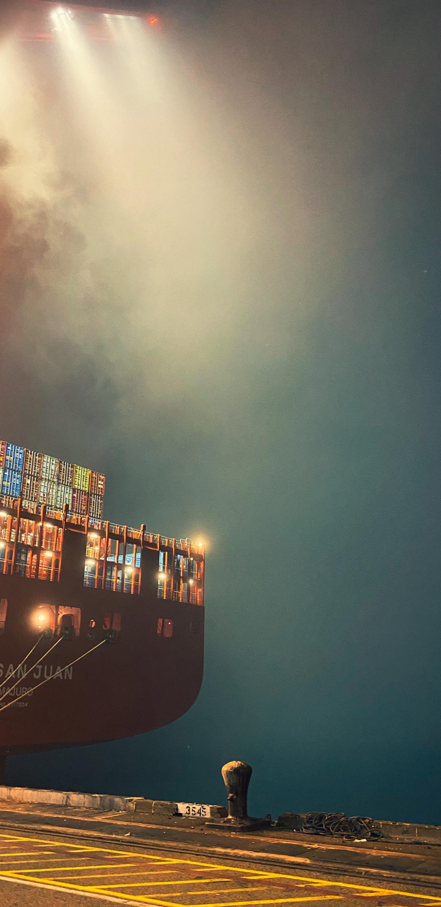 Обои судно, корабельная архитектура, перевозка воды, лодка, контейнеровоз в разрешении 1440x2960