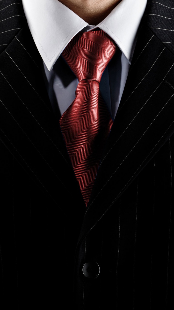 Обои галстук, фэшн, одежда, официальная одежда, темнота в разрешении 720x1280