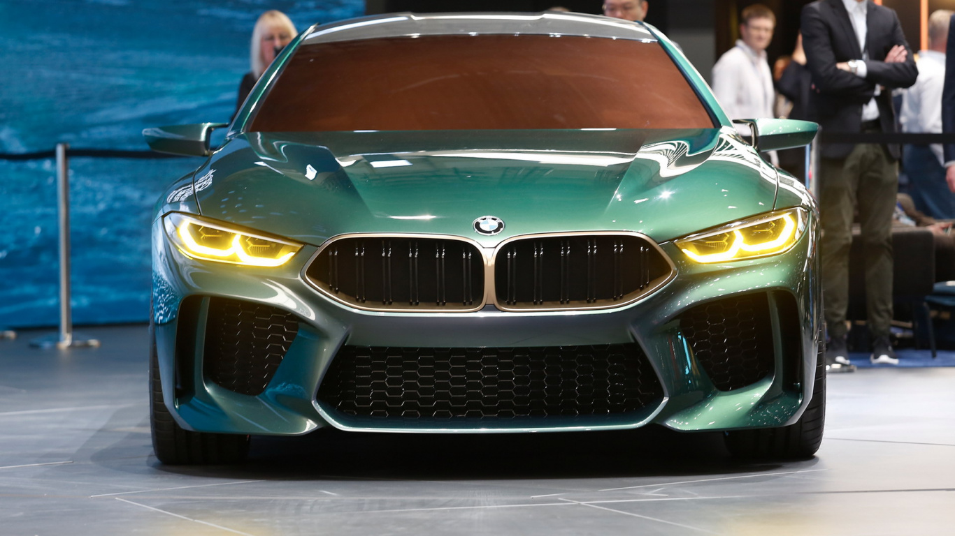 Обои BMW 8 серия, авто, bmw m3, БМВ М8 ГТД, Авто шоу в разрешении 1366x768