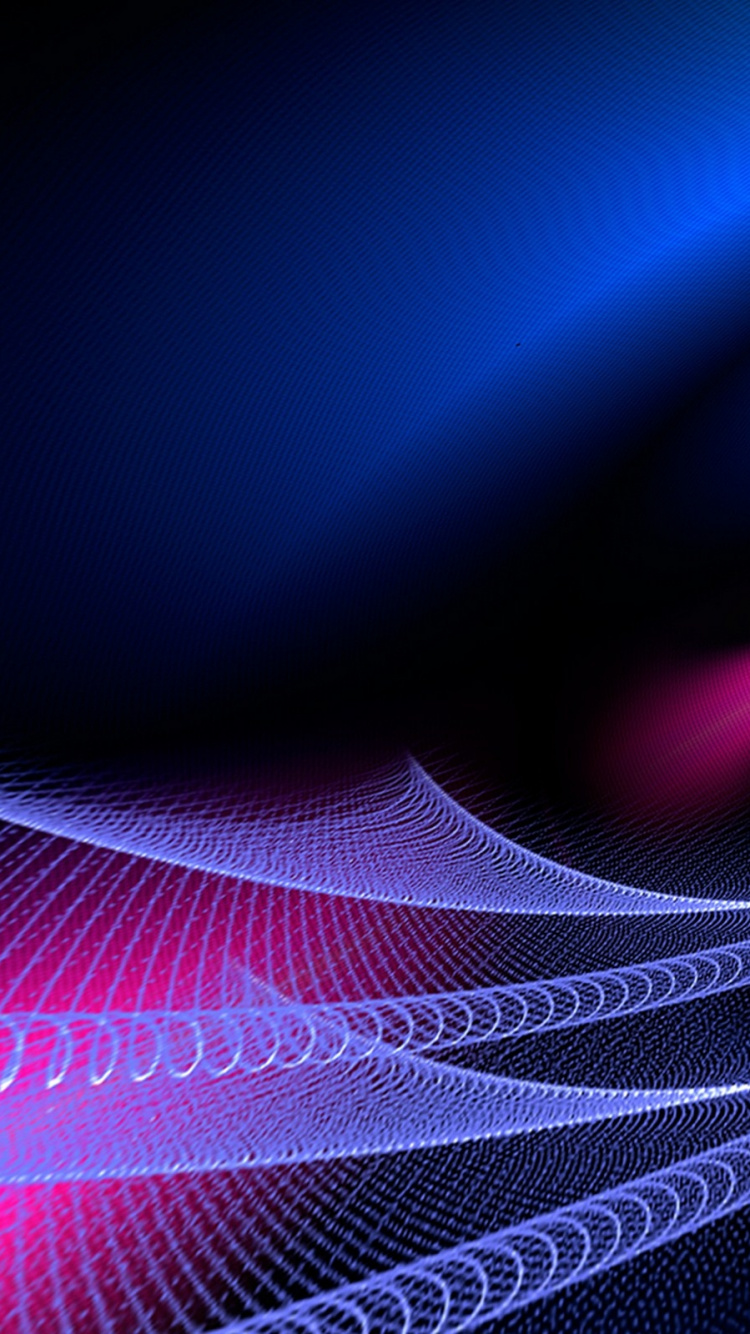 Обои цвет, синий, пурпур, Фиолетовый, свет в разрешении 750x1334