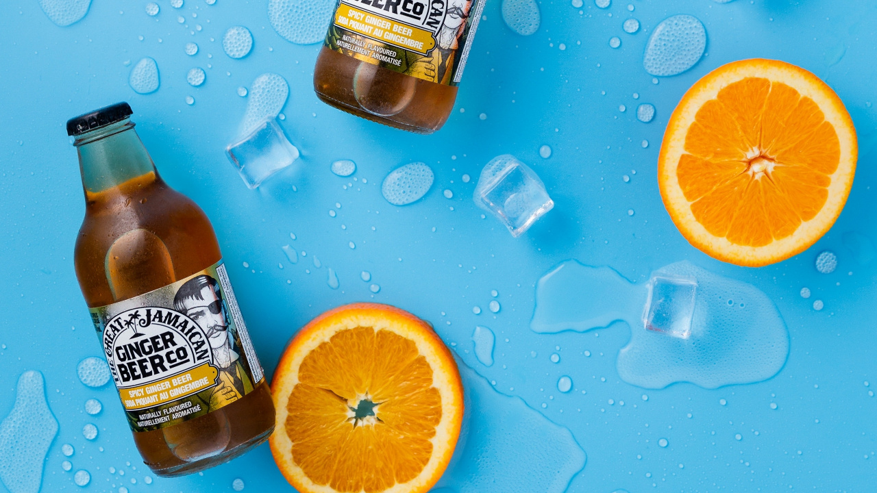 Обои пиво, имбирное пиво, пиво в китае, пивная бутылка, пивоваренный завод в разрешении 1280x720