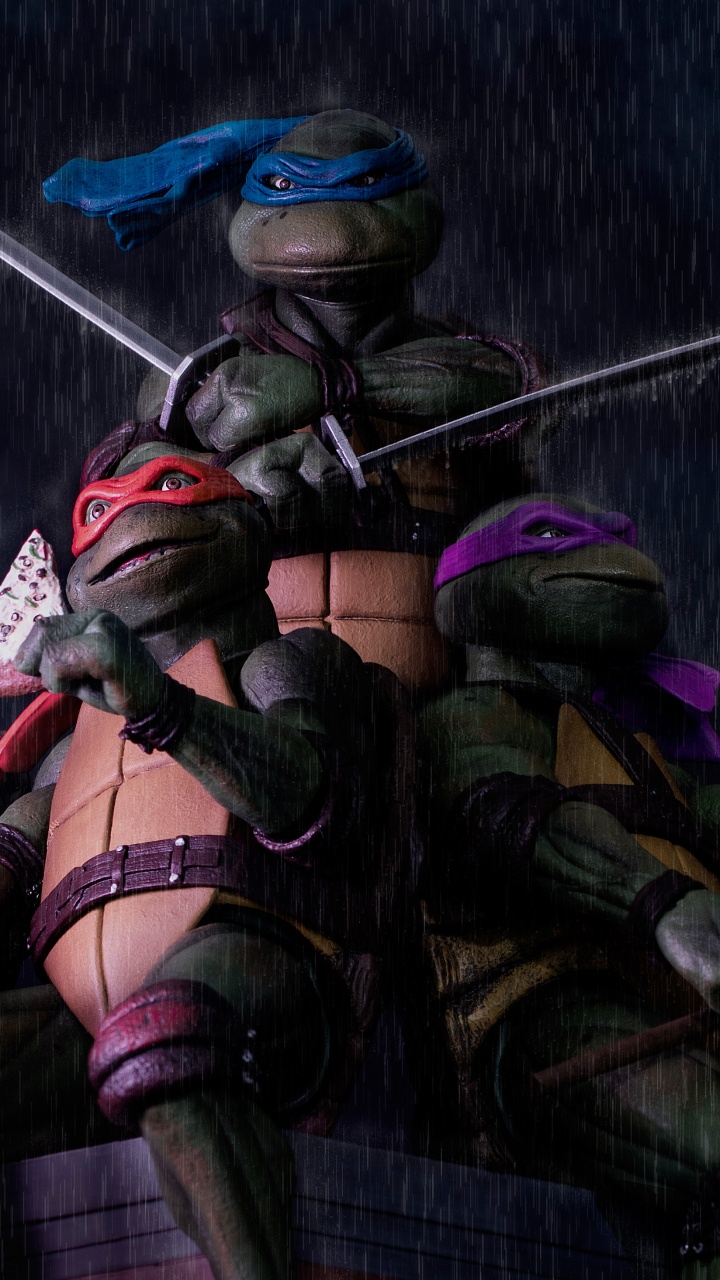 Обои видеоигра, стратегии видео игры, женщина воин, черепаха, Донателло в разрешении 720x1280