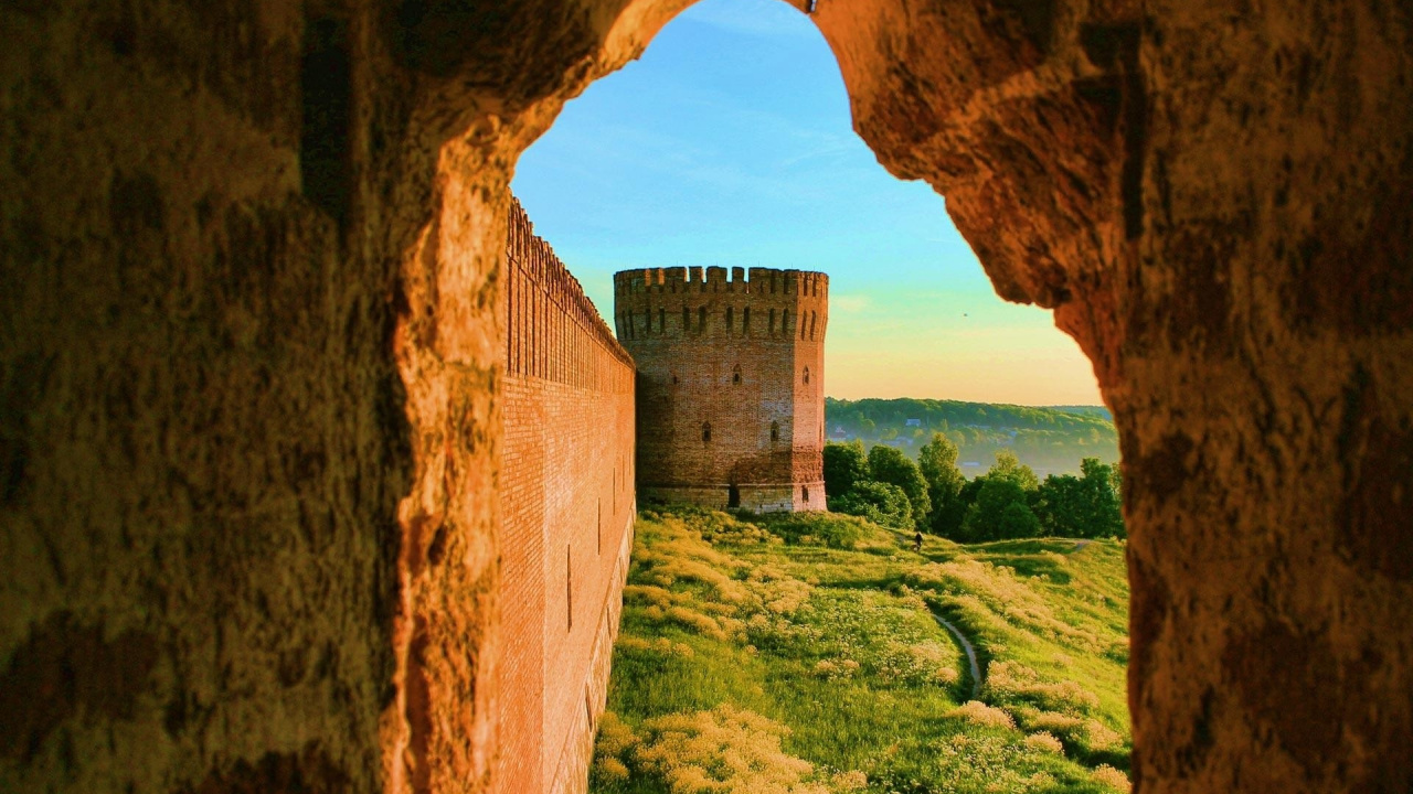 Обои развалины, арка, рок, историческое место, древняя история в разрешении 1280x720