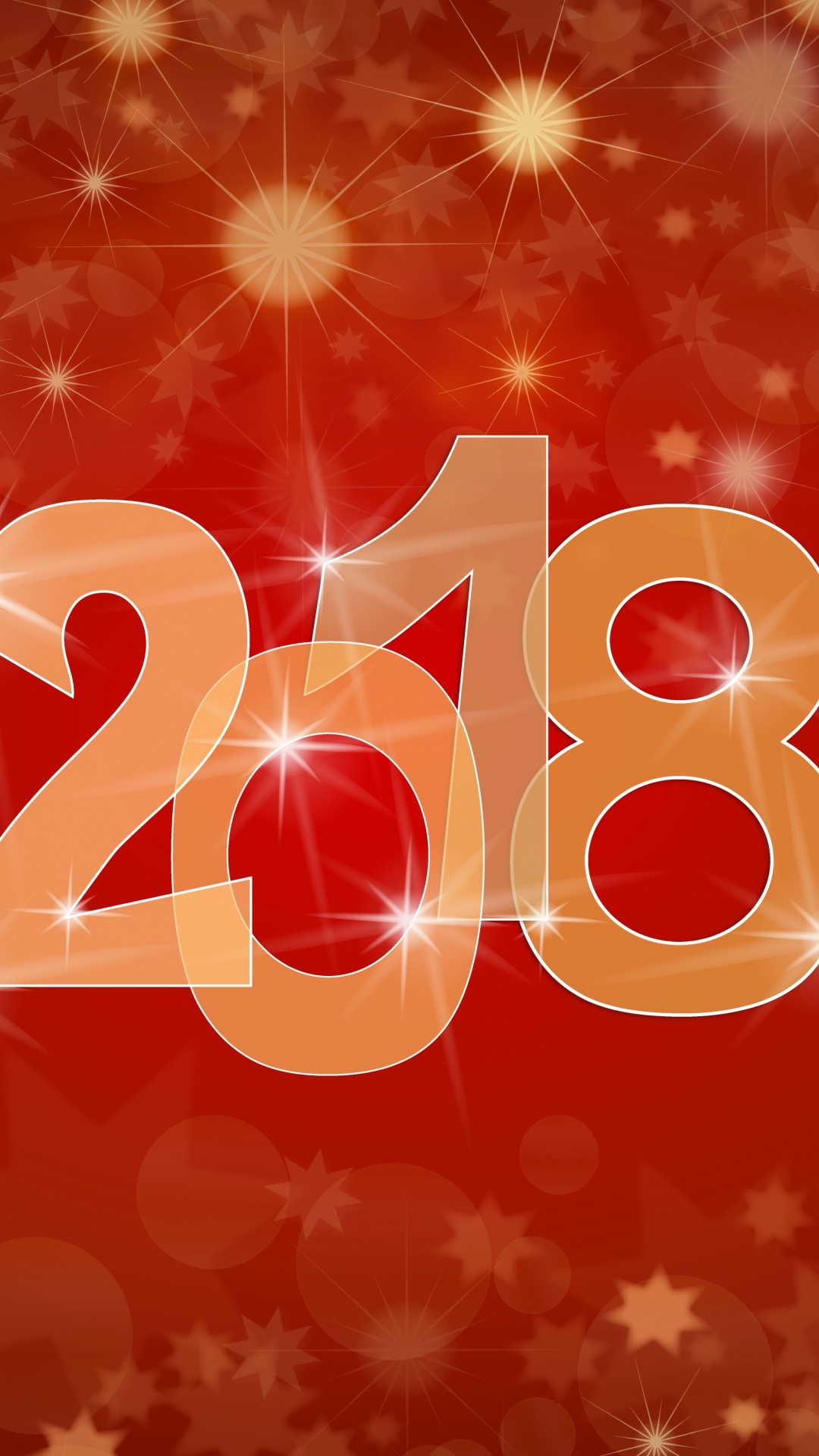 Обои Новый год, Китайский Новый год, текст, сердце, день нового года в разрешении 1080x1920