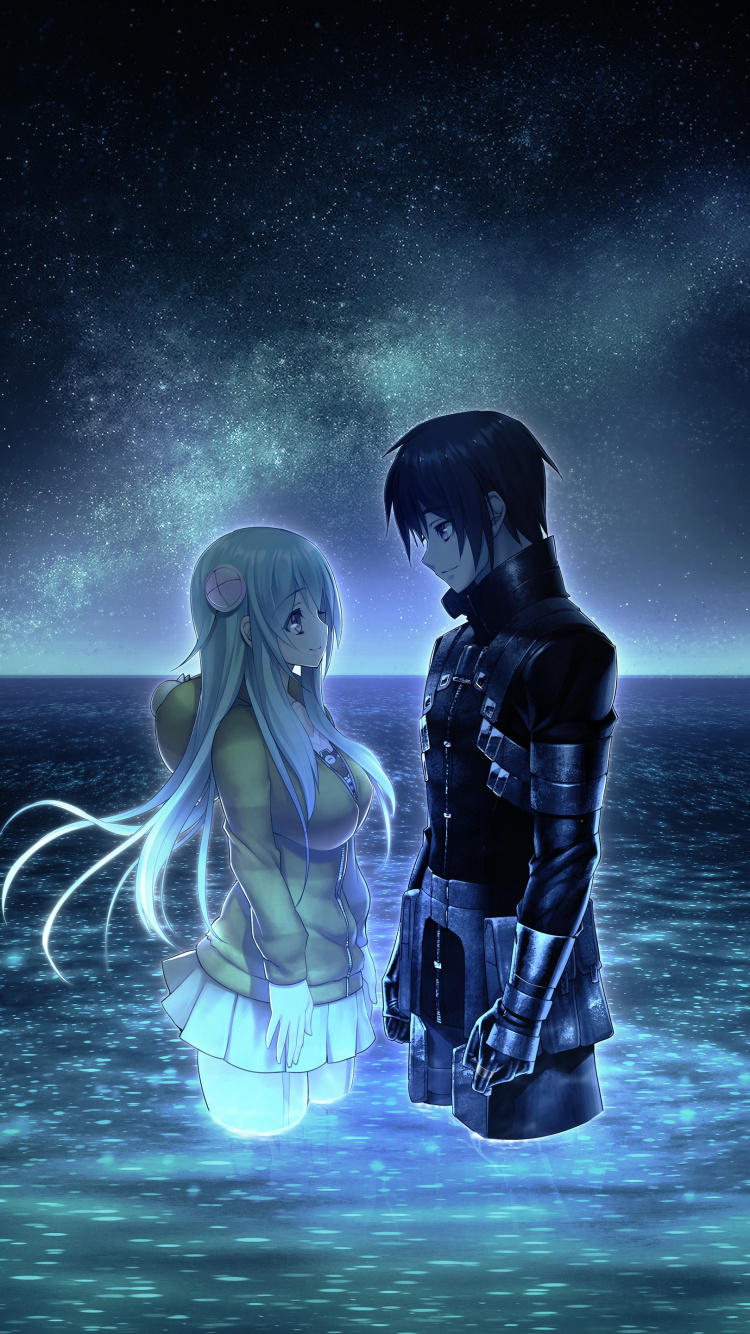 Обои Токио некро Илья, Токио Некро, визуальный роман, вода, атмосфера в разрешении 750x1334