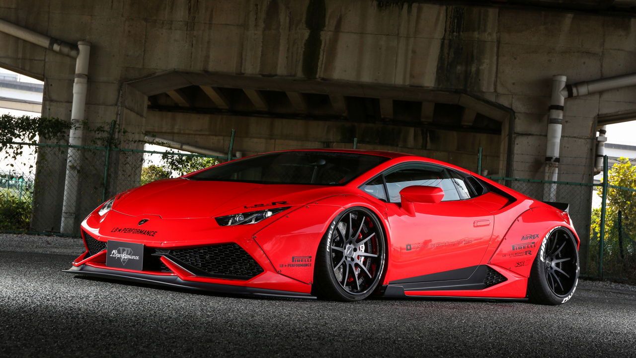 Обои авто, Ламборгини авентадор, Ламборджини, Lamborghini Murcilago, набор тела в разрешении 1280x720