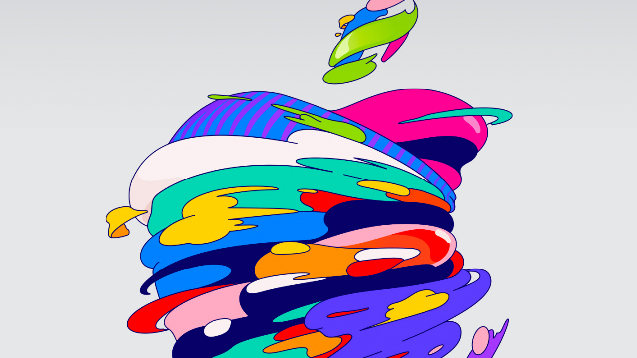 Обои открытие магазина яблок в ухане, Ухань, яблоко, идентификатор Apple, ios в разрешении 1280x720