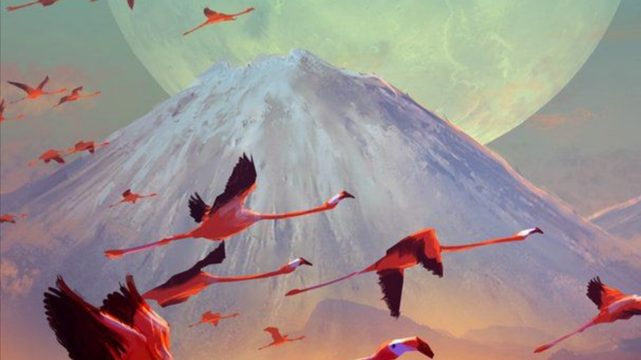 Обои Сильвен искусства sarrailh, живопись, арт, цифровое искусство, визуальное искусство в разрешении 1280x720