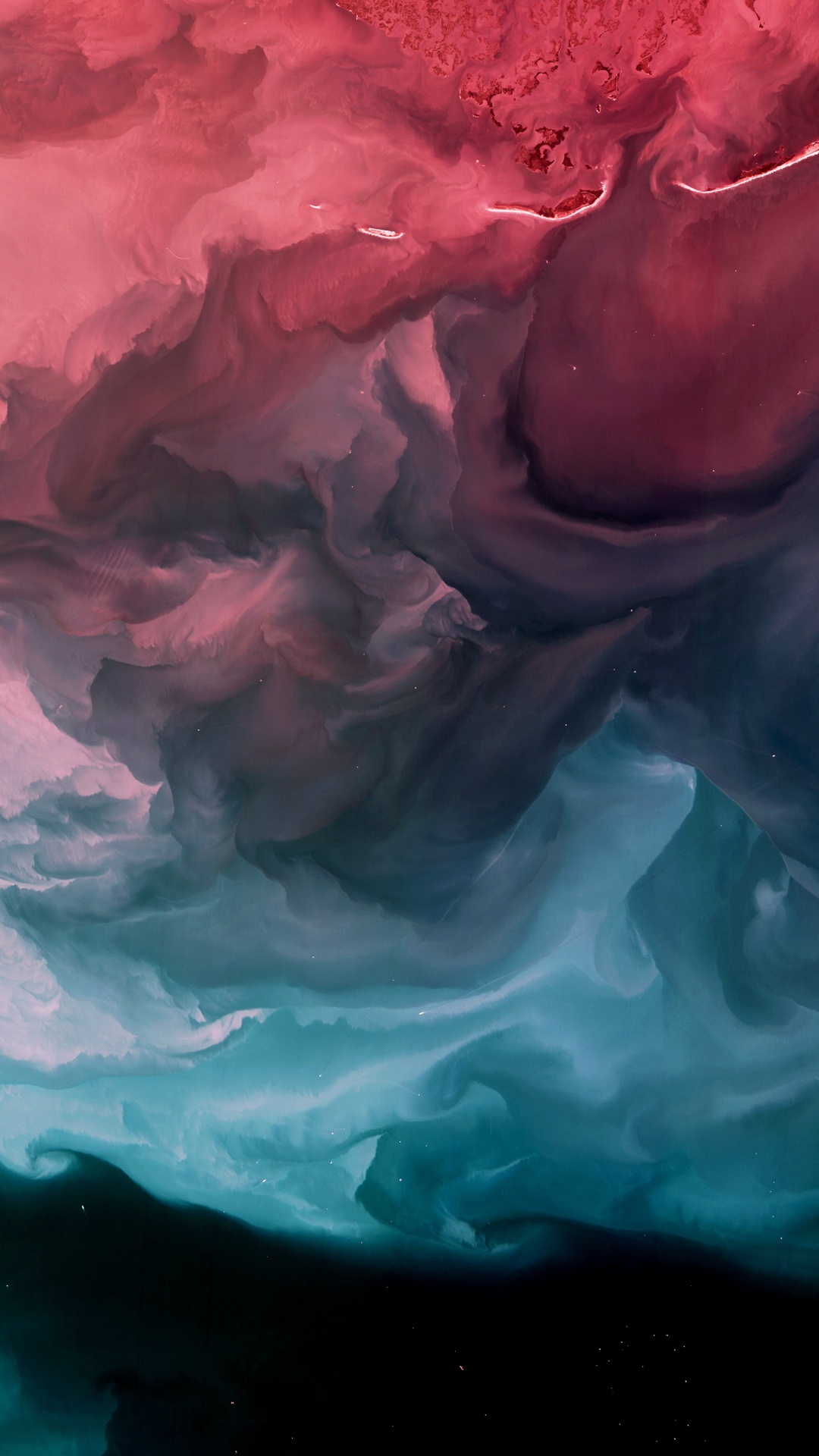 Обои вода, геология, водоем, синий, живопись в разрешении 1080x1920