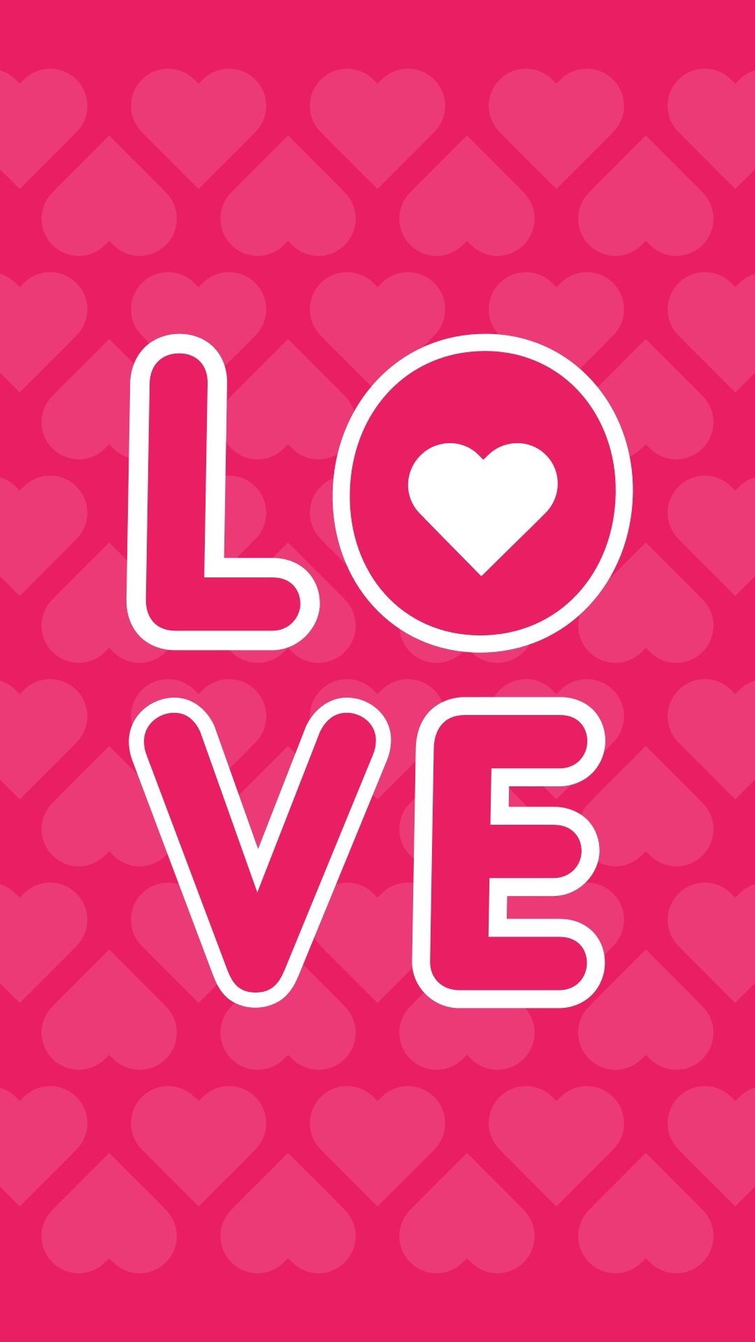 Обои любовь, иллюстрация, текст, дизайн, графика в разрешении 1080x1920