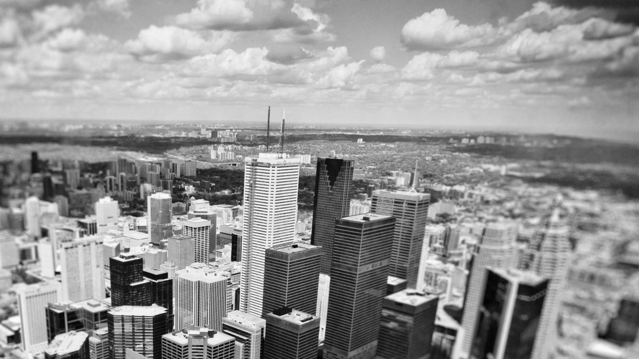 Обои Торонто, хип хоп музыка, город, городской пейзаж, метрополия в разрешении 1280x720