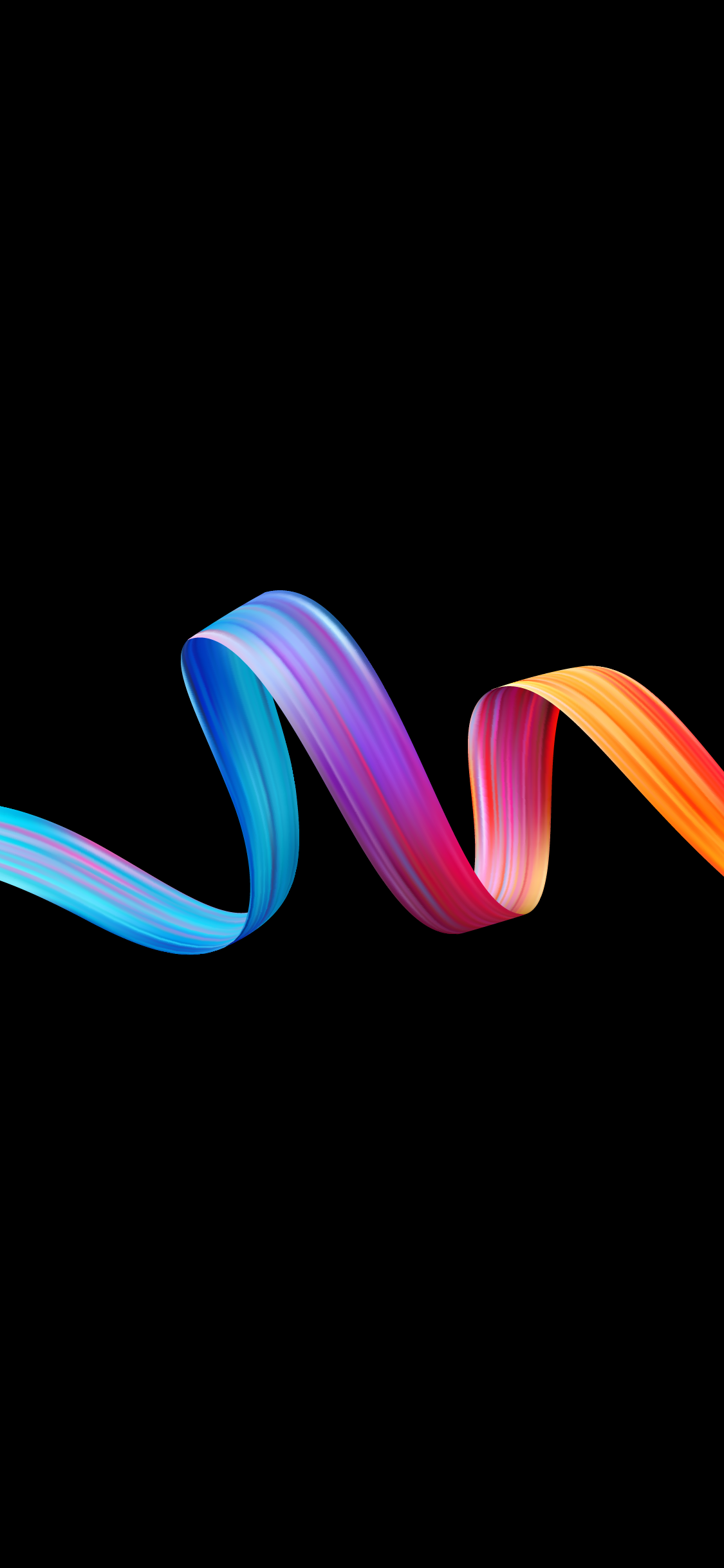 Обои арт, ios, лепесток, газ, пурпурный цвет в разрешении 1125x2436