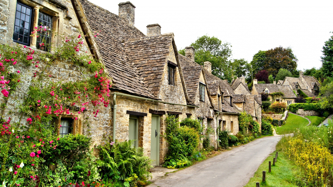 Обои бибери, Лондон, деревня, коттедж, Хаус в разрешении 1280x720