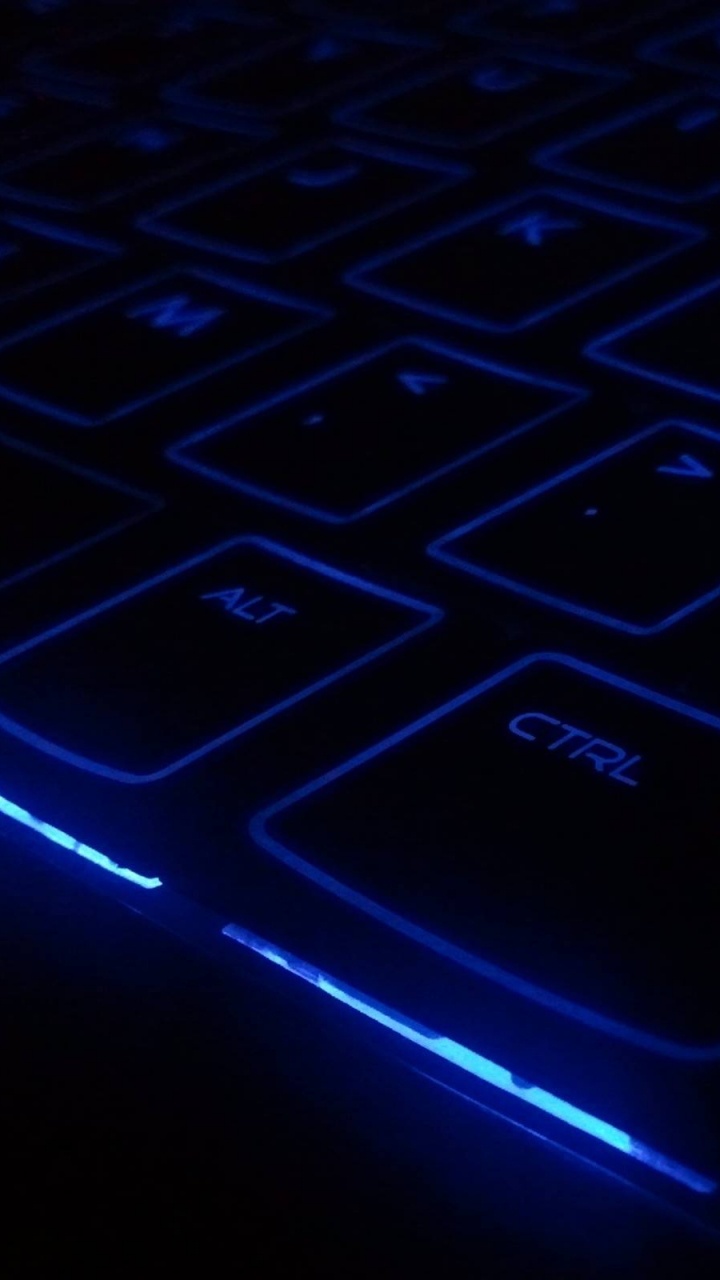 Обои синий, электрик, свет, технологии, пробел в разрешении 720x1280