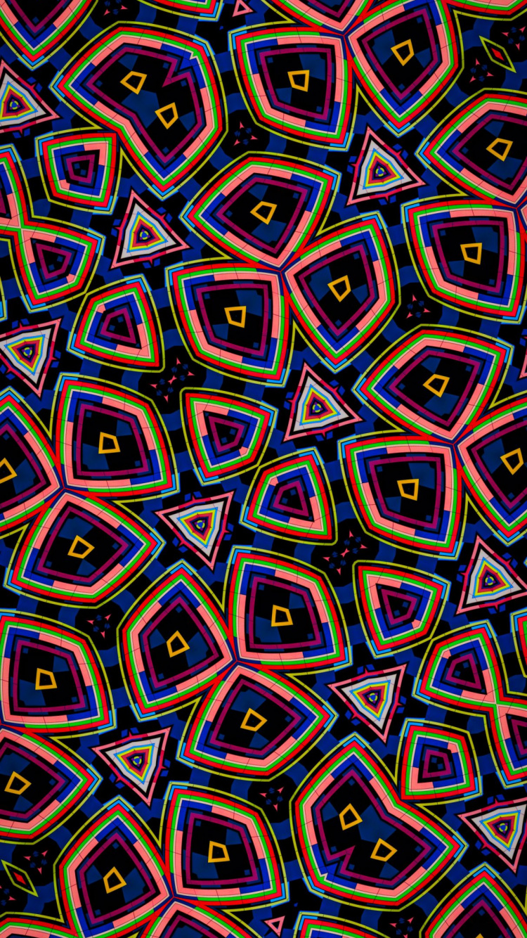 Обои яблоко, абстракция, ios, синий, лазурный в разрешении 750x1334