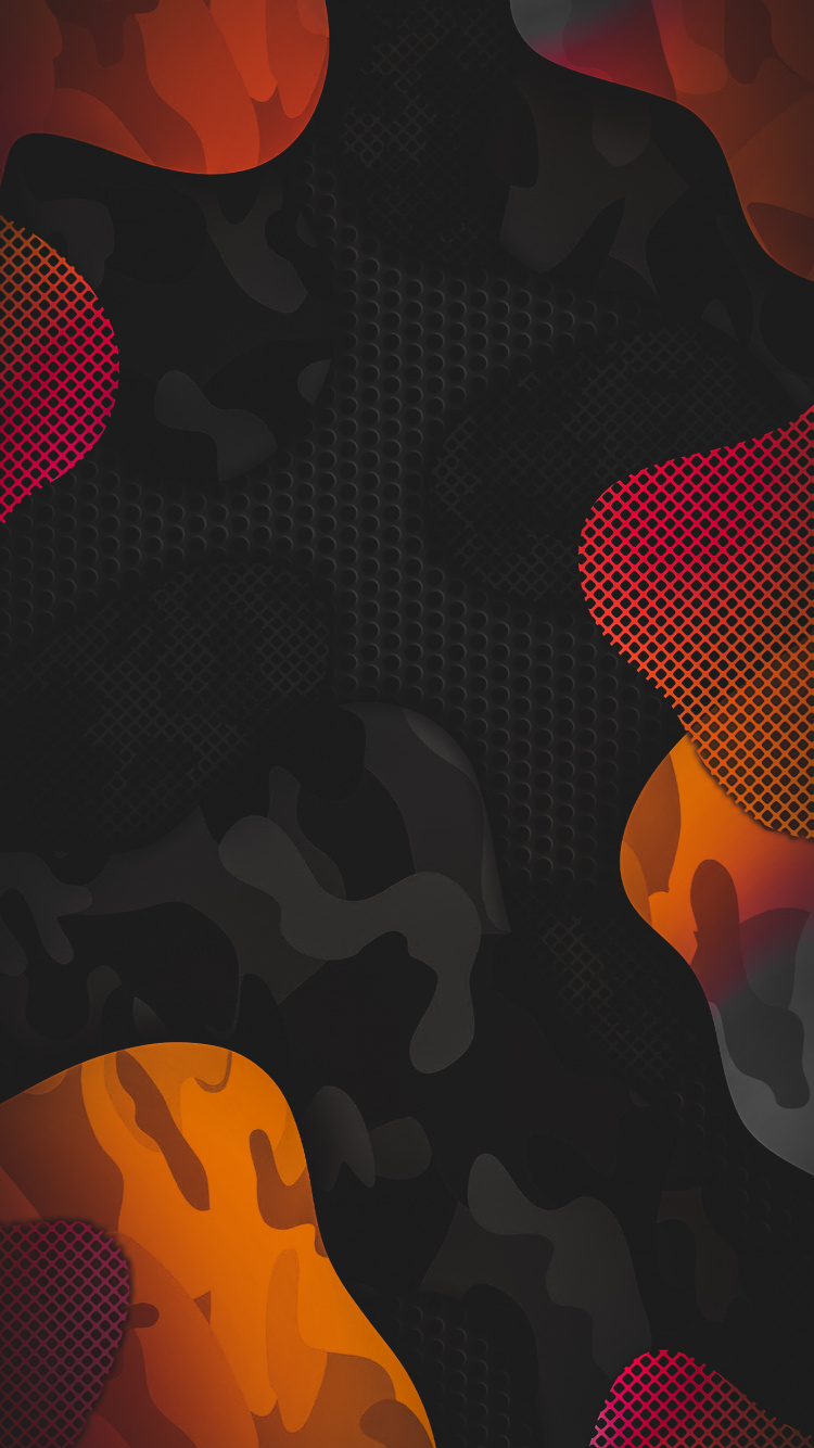 Обои андроид, яблоко, ios, коричневый цвет, свет в разрешении 750x1334