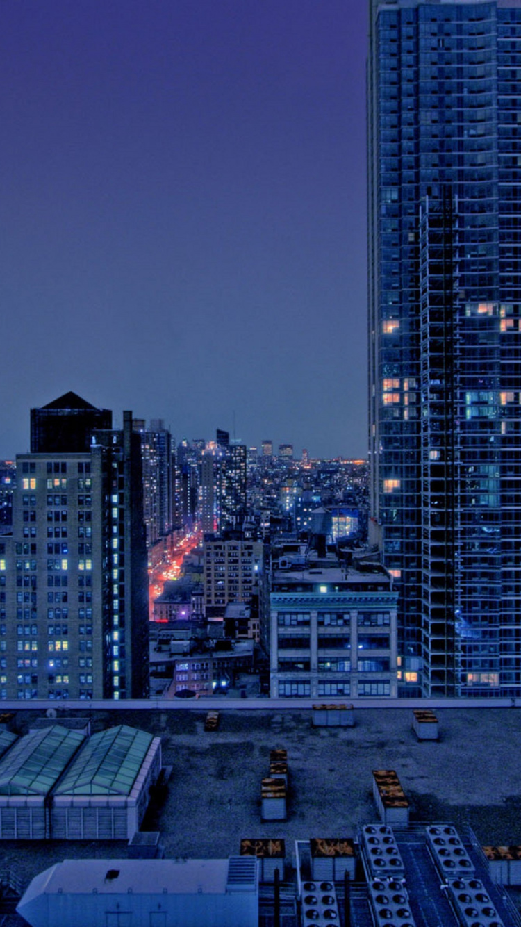 Обои небоскреб, линия горизонта, город, городской пейзаж, метрополия в разрешении 750x1334