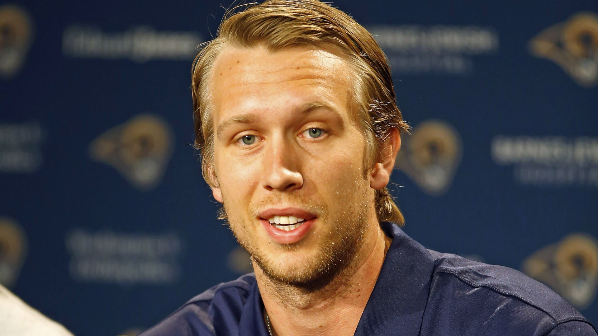 Обои Лига, американский футбол, борода, лицо, человек в разрешении 1920x1080