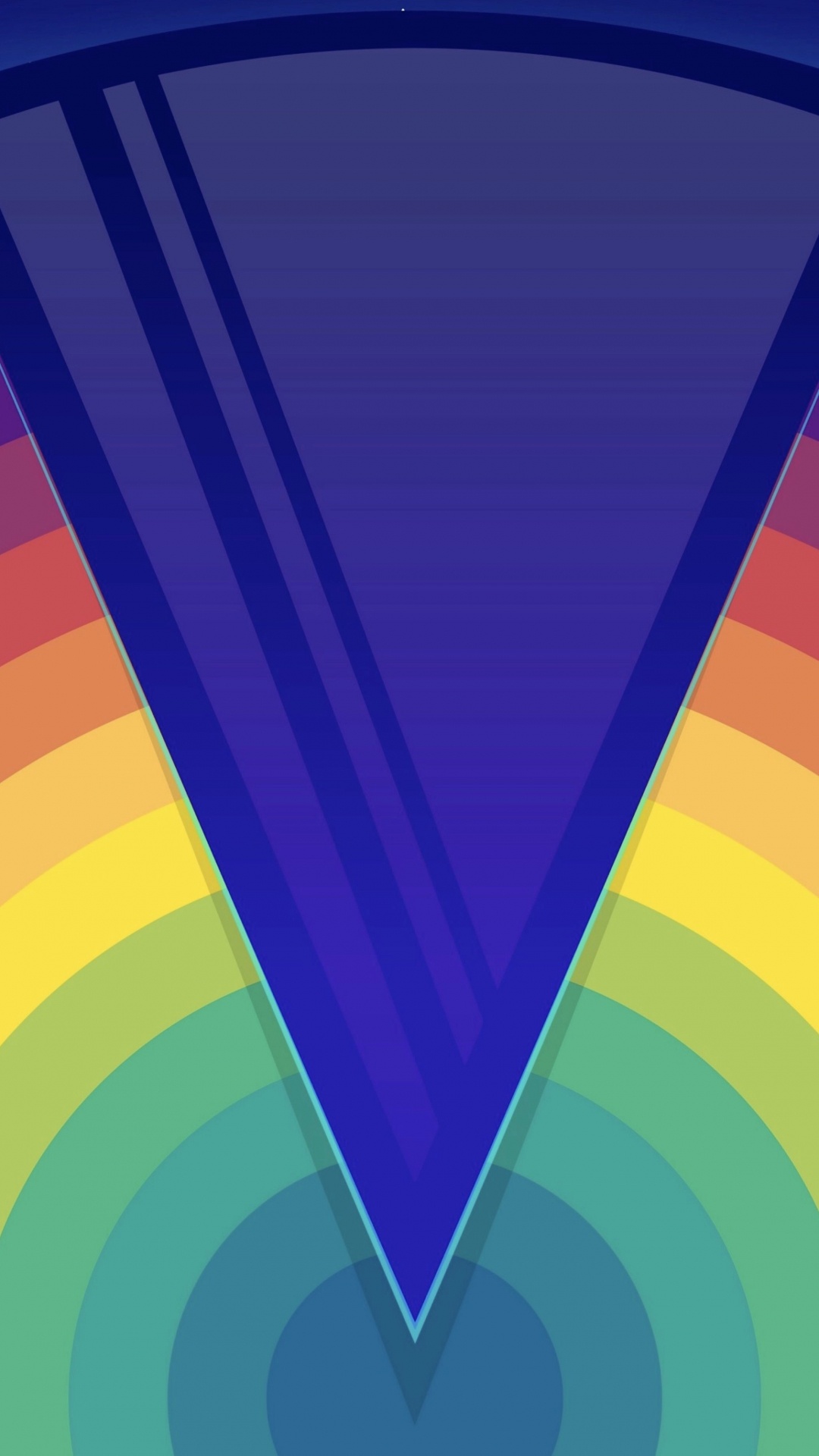 Обои синий кобальт, живопись, красочность, пурпур, прямоугольник в разрешении 1080x1920