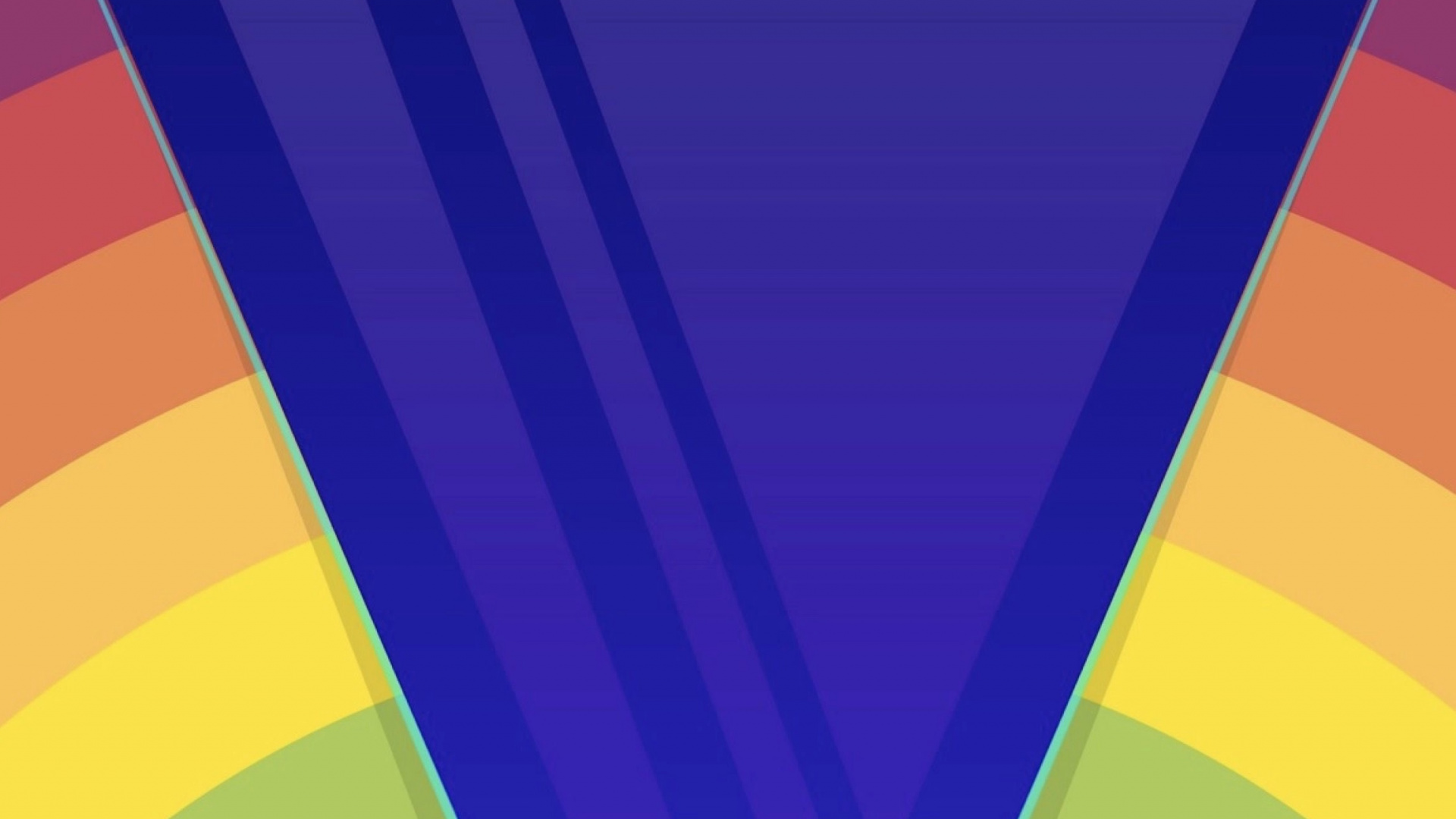 Обои синий кобальт, живопись, красочность, пурпур, прямоугольник в разрешении 1920x1080