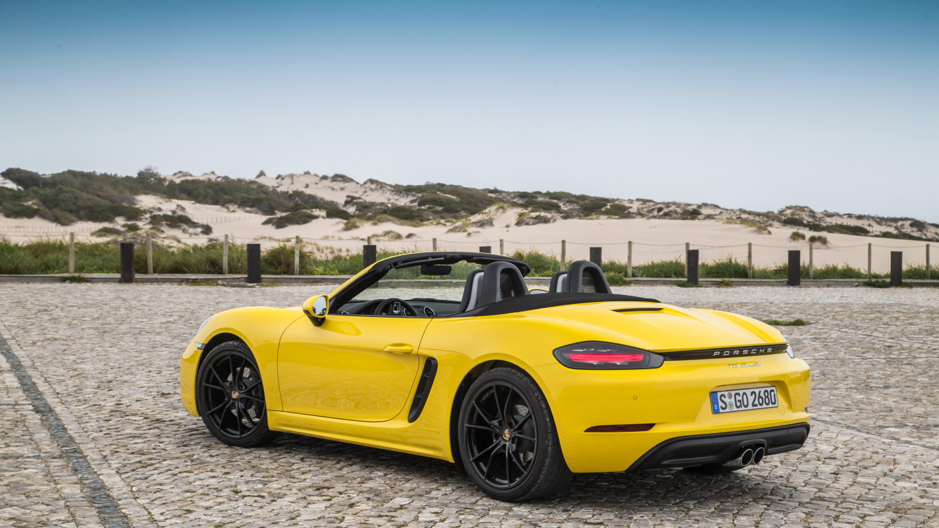 Обои Порше, авто, спорткар, Кабриолет, Порше Boxster 2013 С в разрешении 1366x768