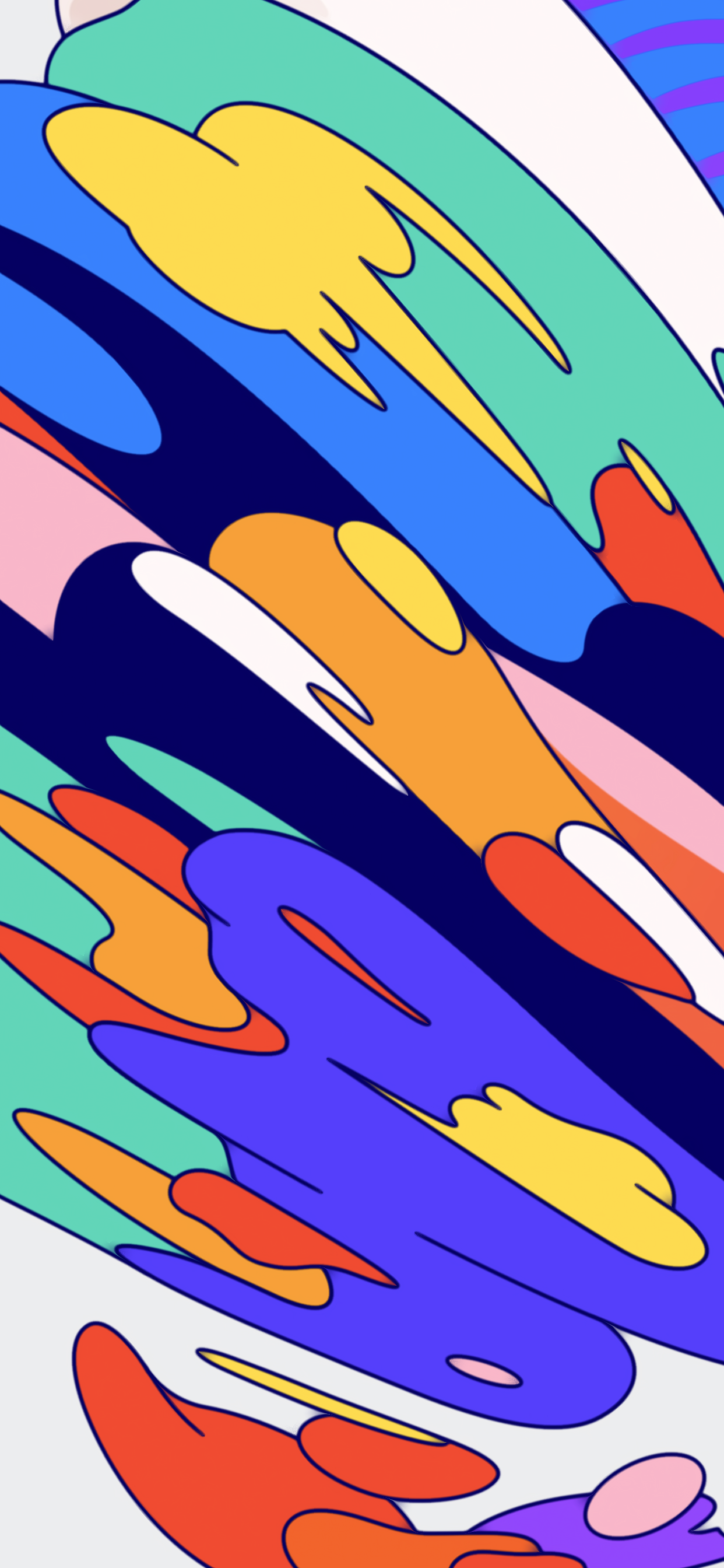 Обои Эпл, палец, жест, большой палец, арт в разрешении 1242x2688